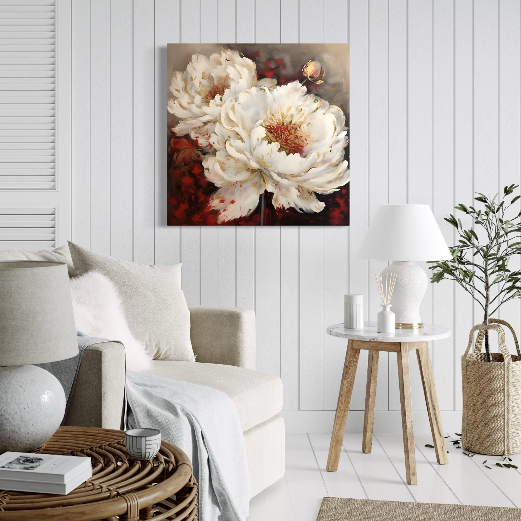 Tablou Canvas Premium LuxCanva® C1147, Frumusetea Florilor , Culori, Plante, Natura, Orhidee, Living Room, Relaxare, Culori Vibrante