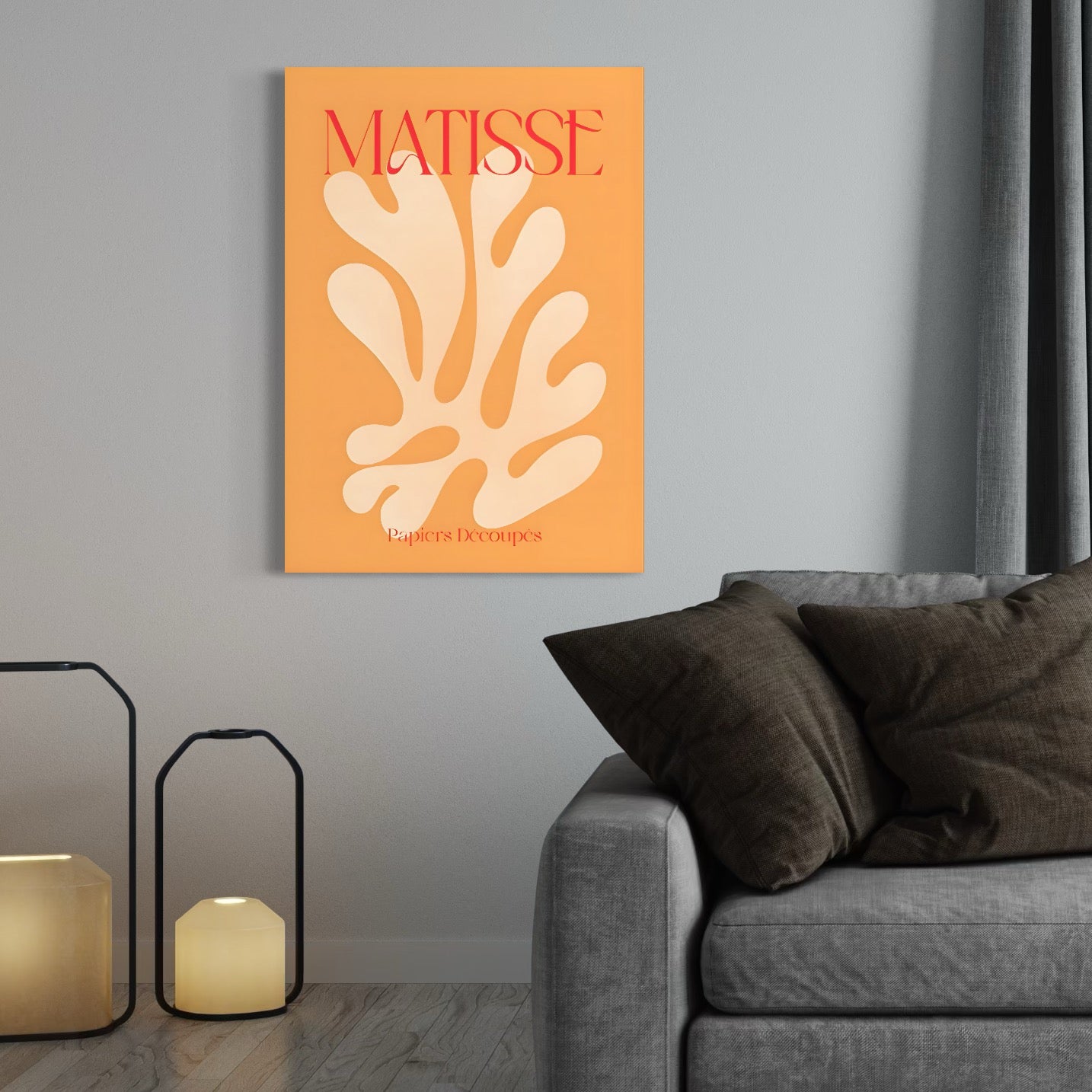 Tablou Canvas Premium LuxCanva® C1148, Artwork By Matisse ,  Culori, Artist, Abstract, Living Room, Relaxare, Culori Vibrante