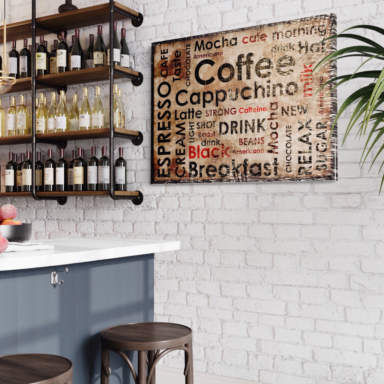 Tablou Canvas Premium LuxCanva® A1098, Espresso , Drink, Cafea, Relax, Culori Vibrante