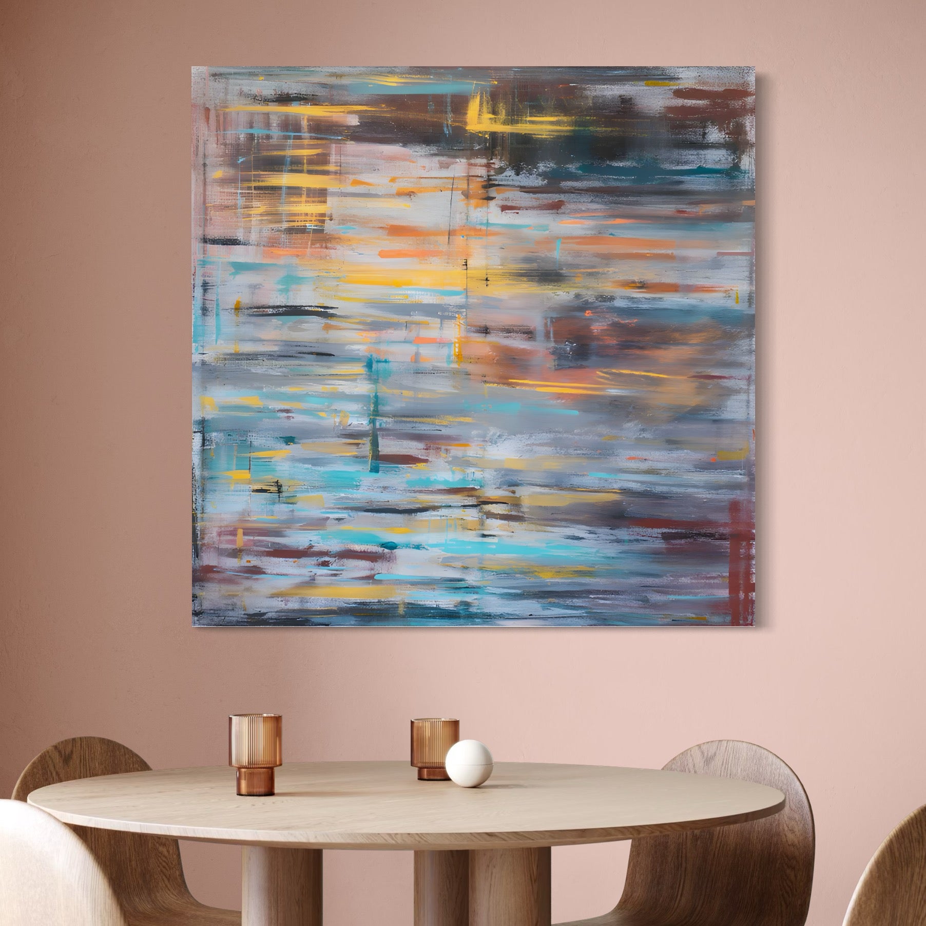 Tablou Canvas Premium LuxCanva® C1239, Luciul Apei , Relaxare, Living Room, Culori Vibrante