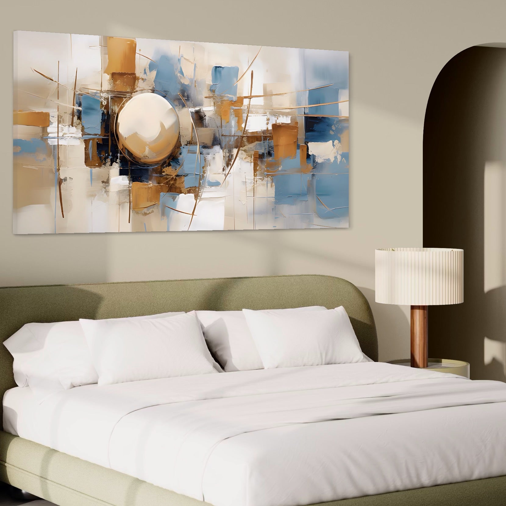 Tablou Canvas Premium LuxCanva® A1389, Sfera , Living, Univers, Decorativ, Arta Moderna, Dormitor, Culori Vibrante