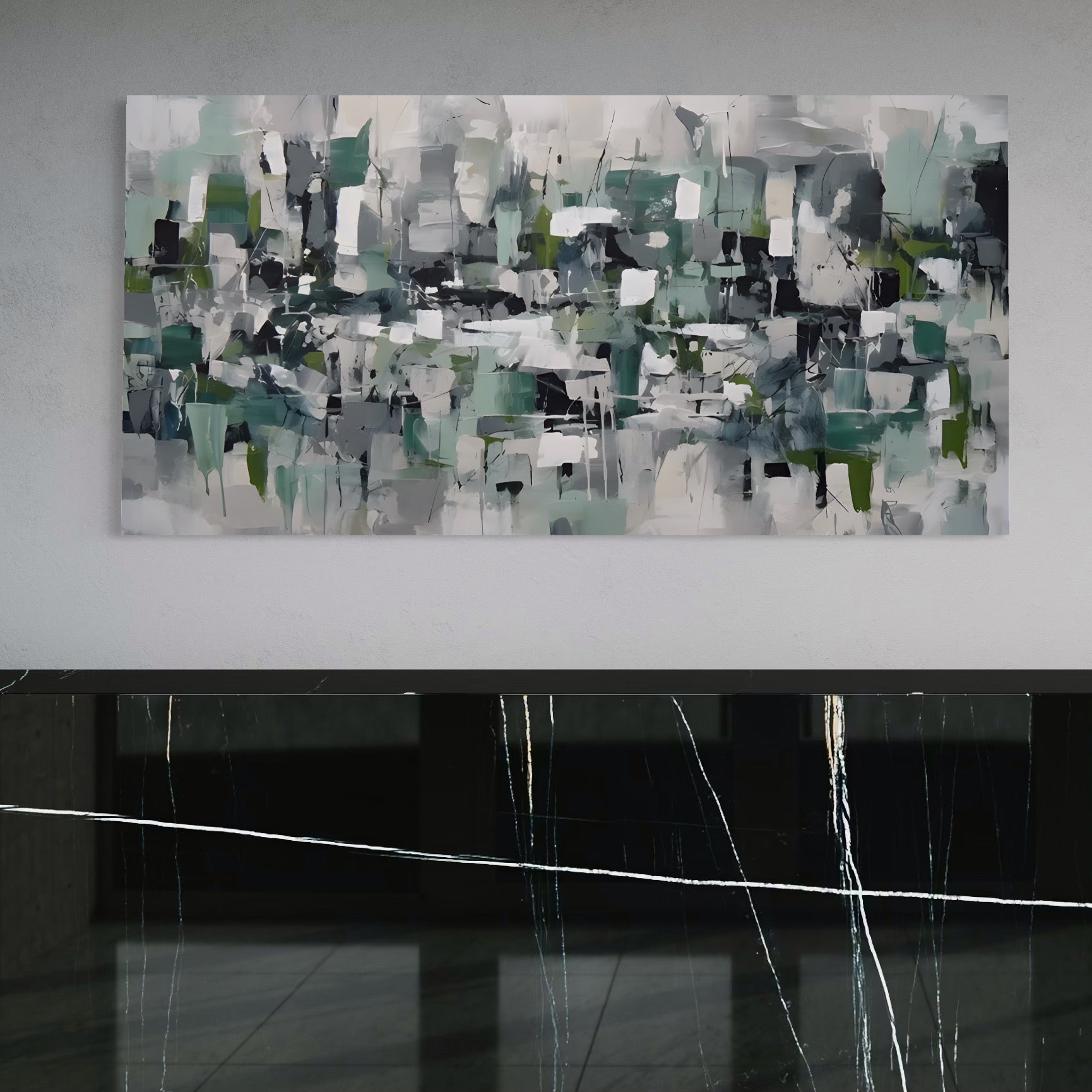 Tablou Canvas Premium LuxCanva® A1396, Colored Squares , Dormitor, Abstract, Patrate, Arta, Living, Room, Culori Vibrante