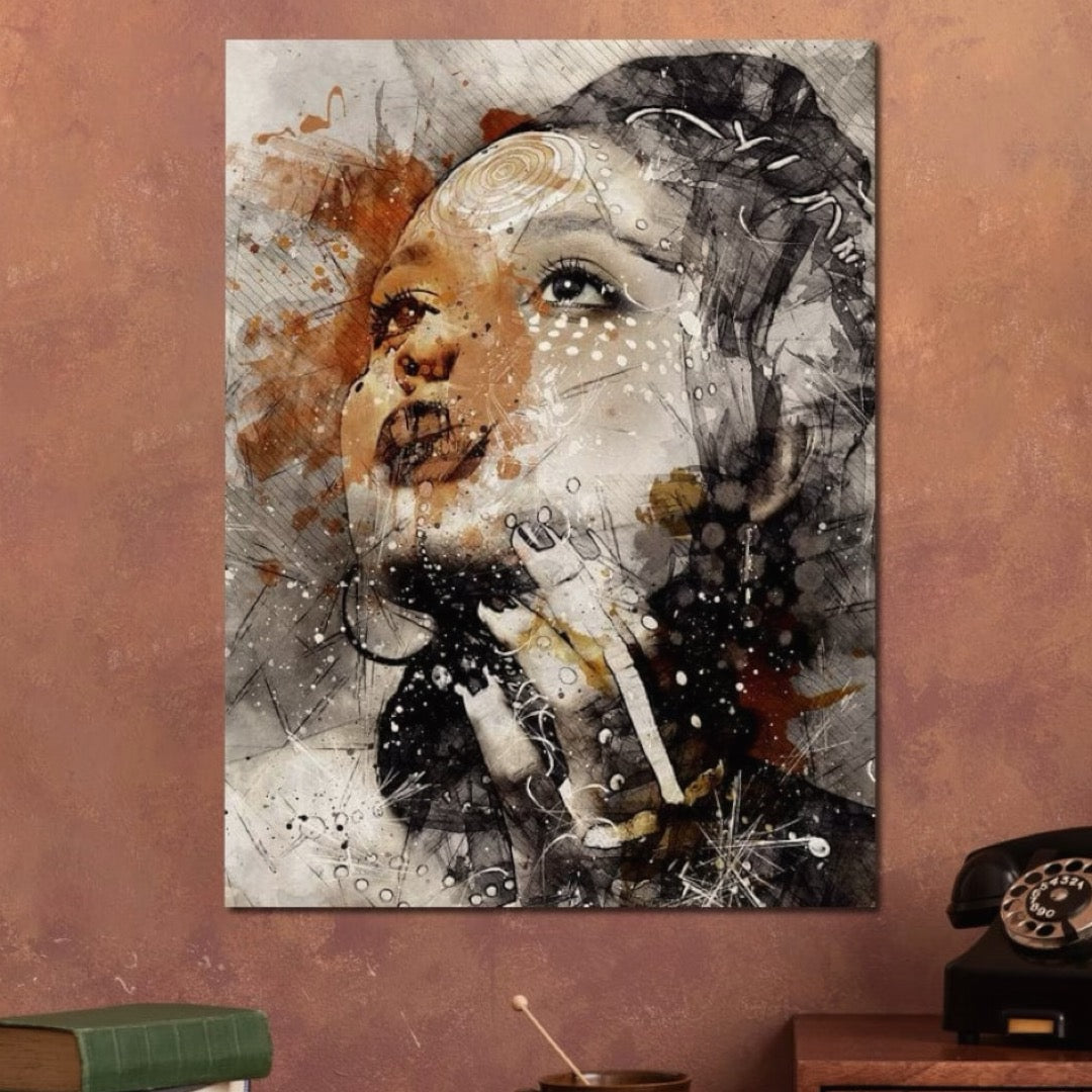 Tablou Canvas Premium, LuxCanva® G1087, Vis Cosmic,  Suflet, Dimensiune, Infinit, Privire, Portret, Abstract, Lumini, Umbre, Living, Dormitor