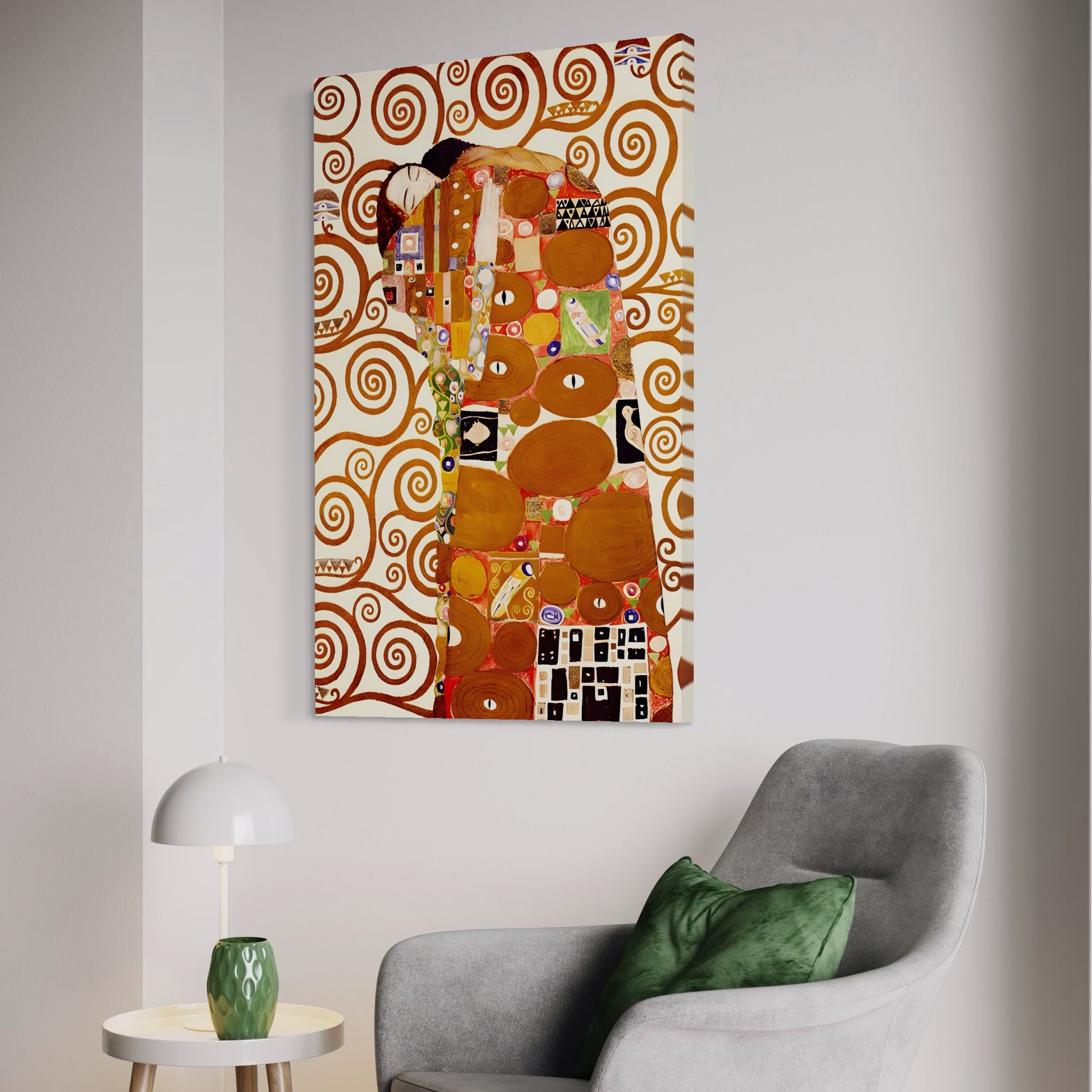 Tablou Canvas Premium LuxCanva® A1402, In Lumea Povestilor ,  Room, Vise, Fata, Visatoare, Dormitor, Culori Vibrante