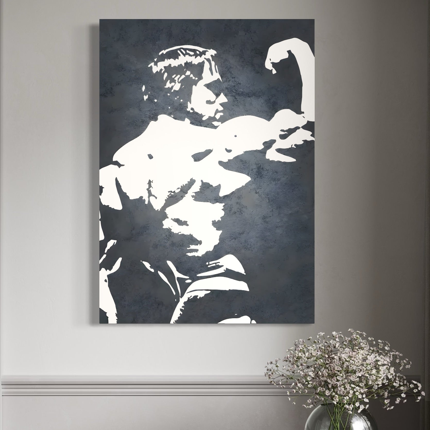 Tablou Canvas Premium, LuxCanva® C1255, Arnold The Olympian, Relaxare, Game Room, Culori Vibrante