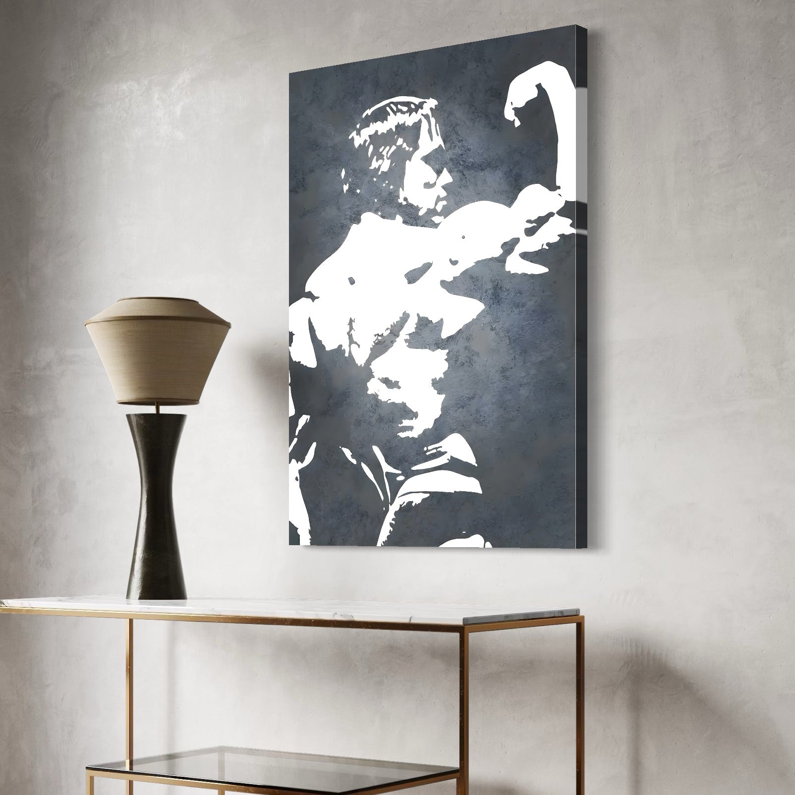 Tablou Canvas Premium, LuxCanva® C1255, Arnold The Olympian, Relaxare, Game Room, Culori Vibrante