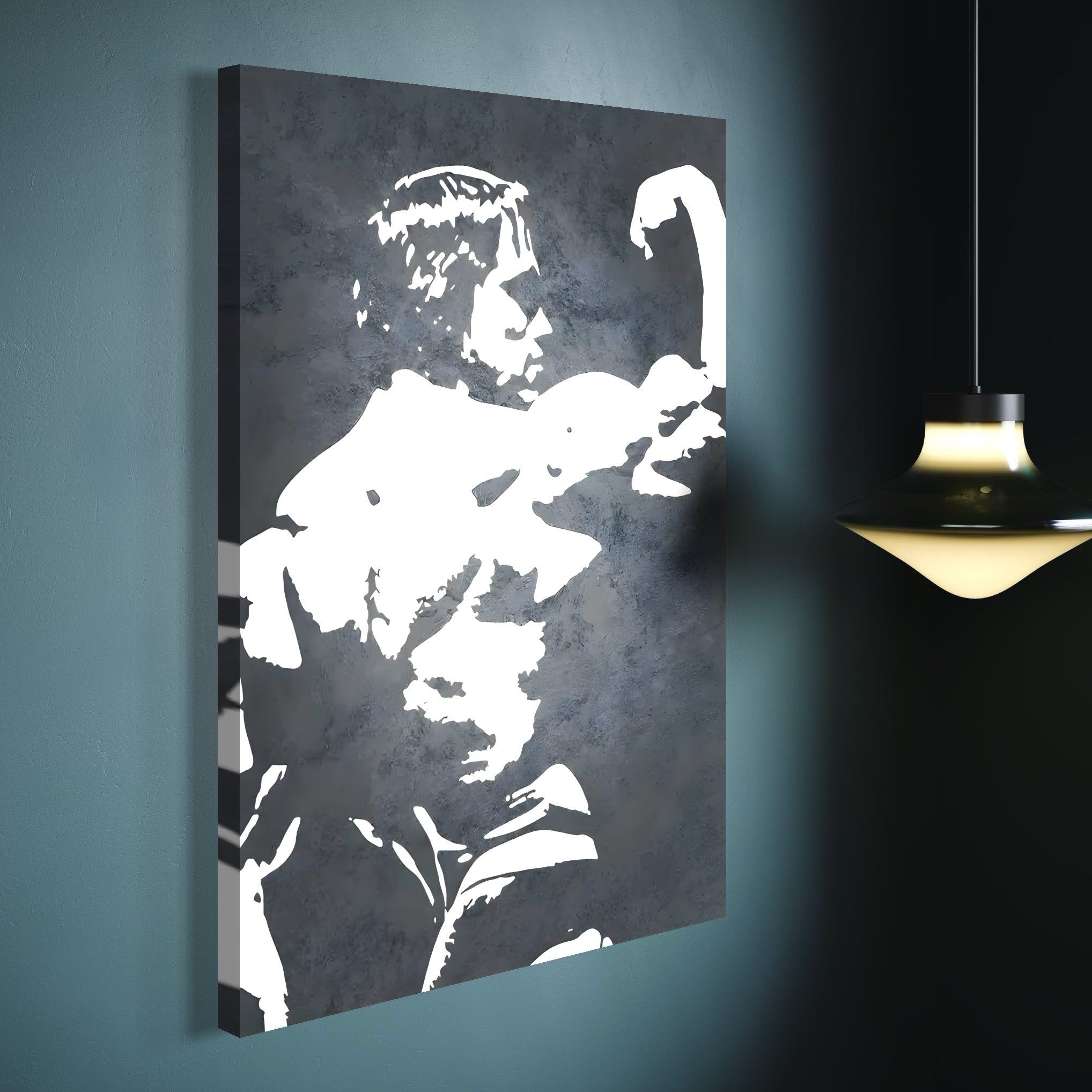 Tablou Canvas Premium, LuxCanva® C1255, Arnold The Olympian, Relaxare, Game Room, Culori Vibrante