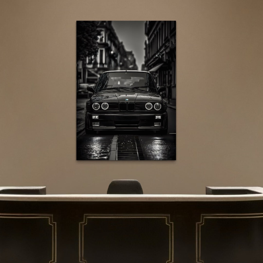 Tablou Canvas Premium, LuxCanva® C1256, Fancy BMW Car, Relaxare, Game Room, Culori Vibrante