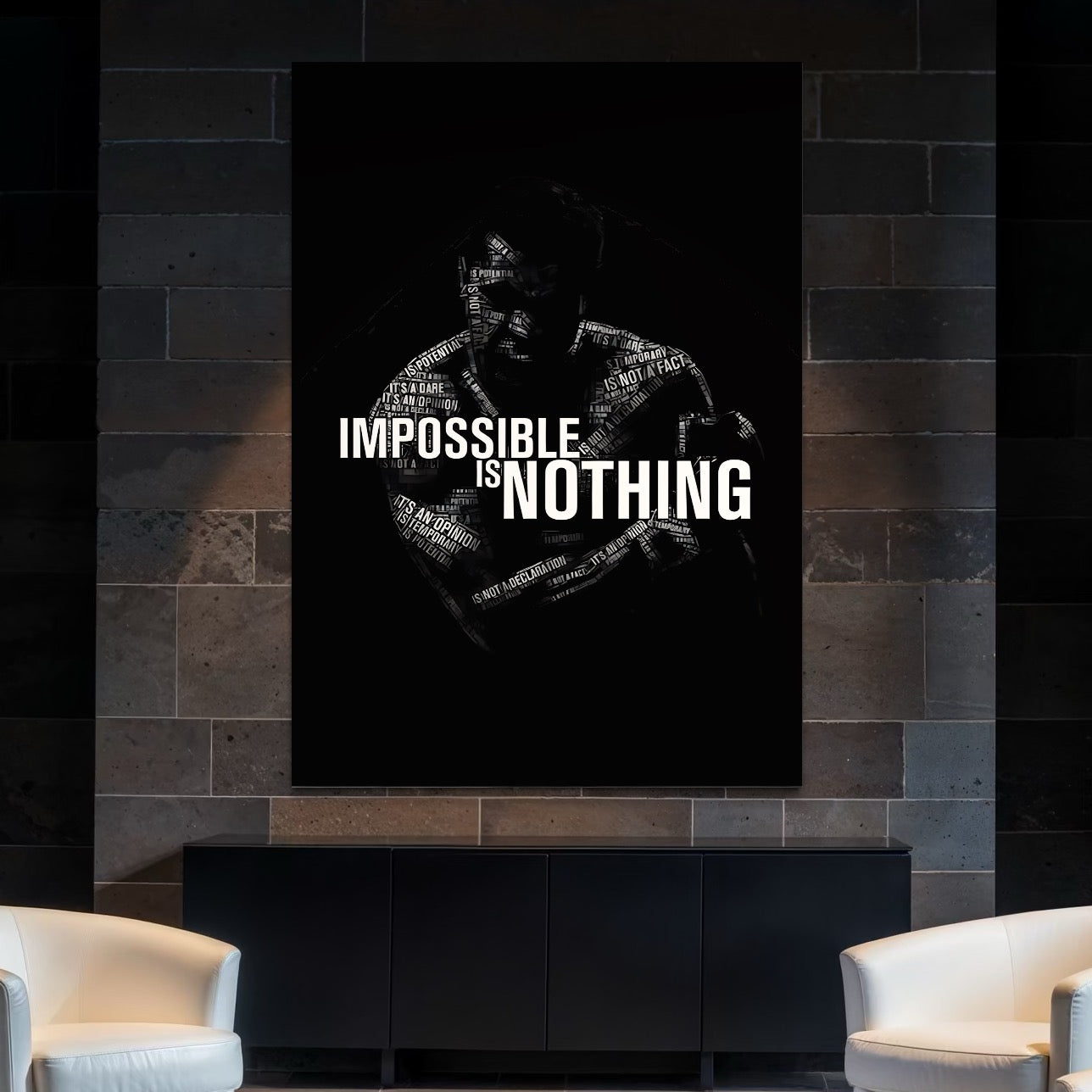 Tablou Canvas Premium, LuxCanva® C1257, Inspirational Ali , Relaxare, Game Room, Culori Vibrante