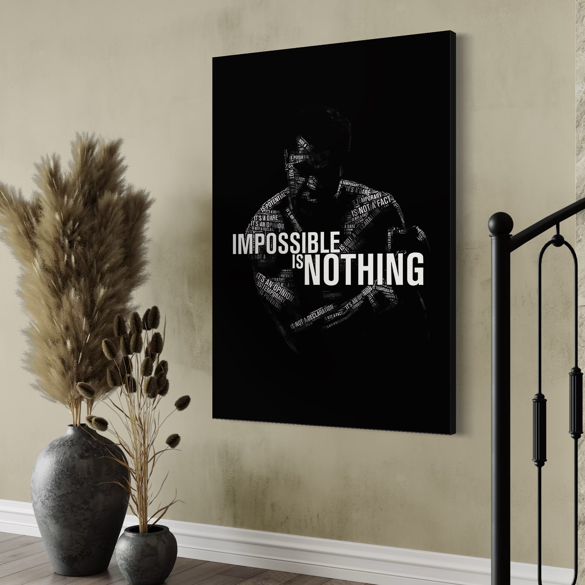 Tablou Canvas Premium, LuxCanva® C1257, Inspirational Ali , Relaxare, Game Room, Culori Vibrante