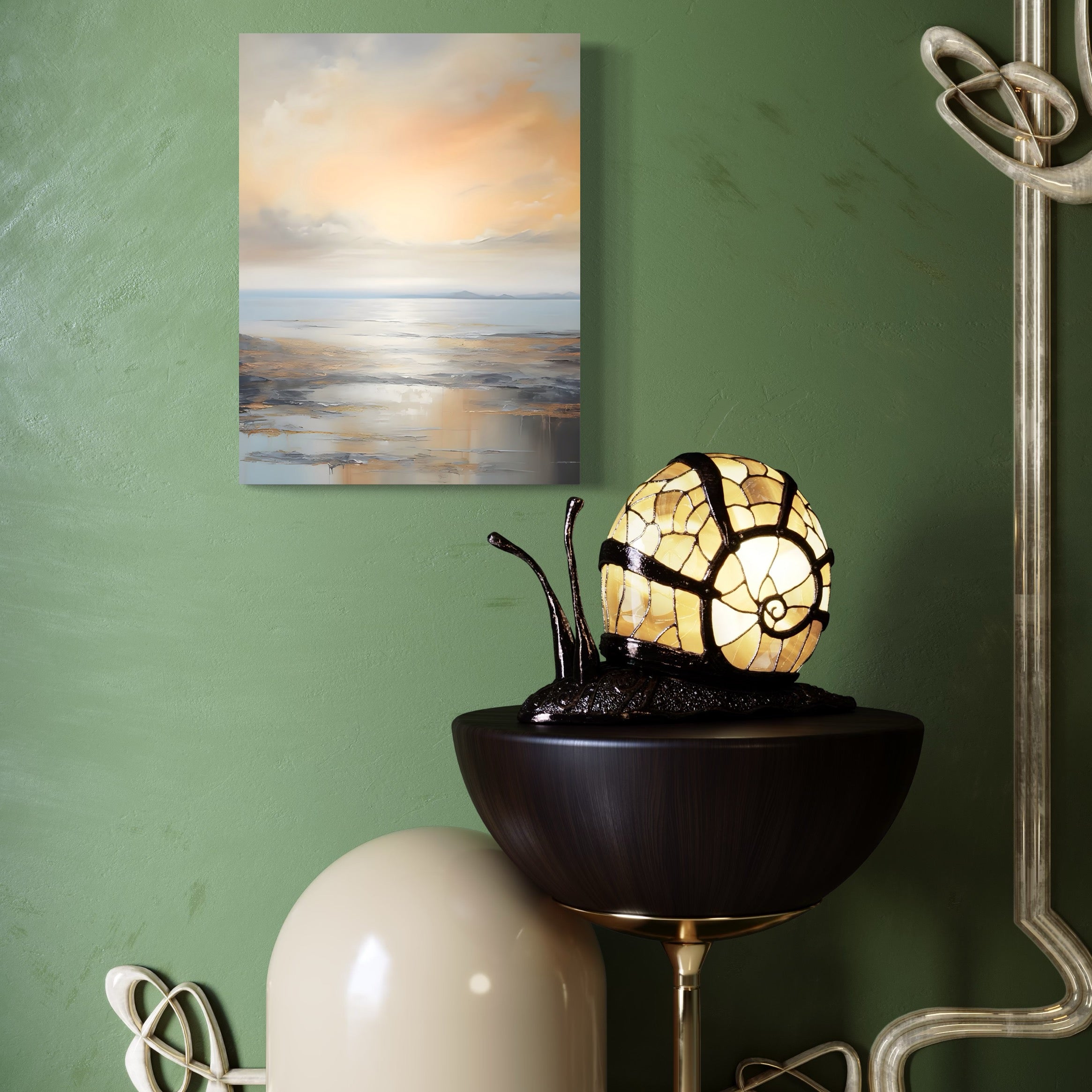 Tablou Canvas Premium LuxCanva® A1580, Vibratia Valurilor , Dormitor, Mare, Plaja, Nisip, Decorativ, Living, Culori Vibrante