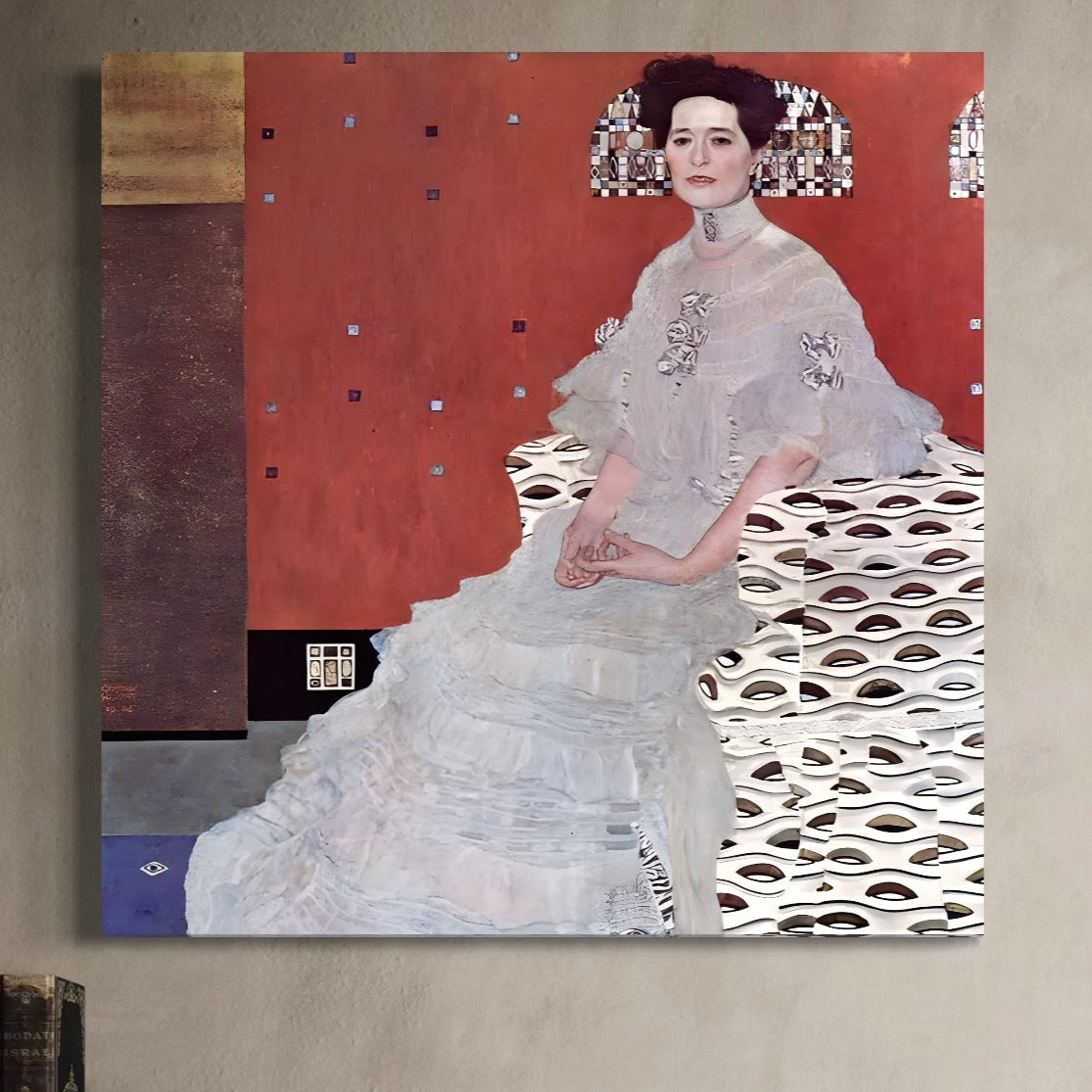 Tablou Canvas Premium LuxCanva® A1510, Fritza Riedler , Klimt, Artist, Opera, Pictura, Room, Culori Vibrante