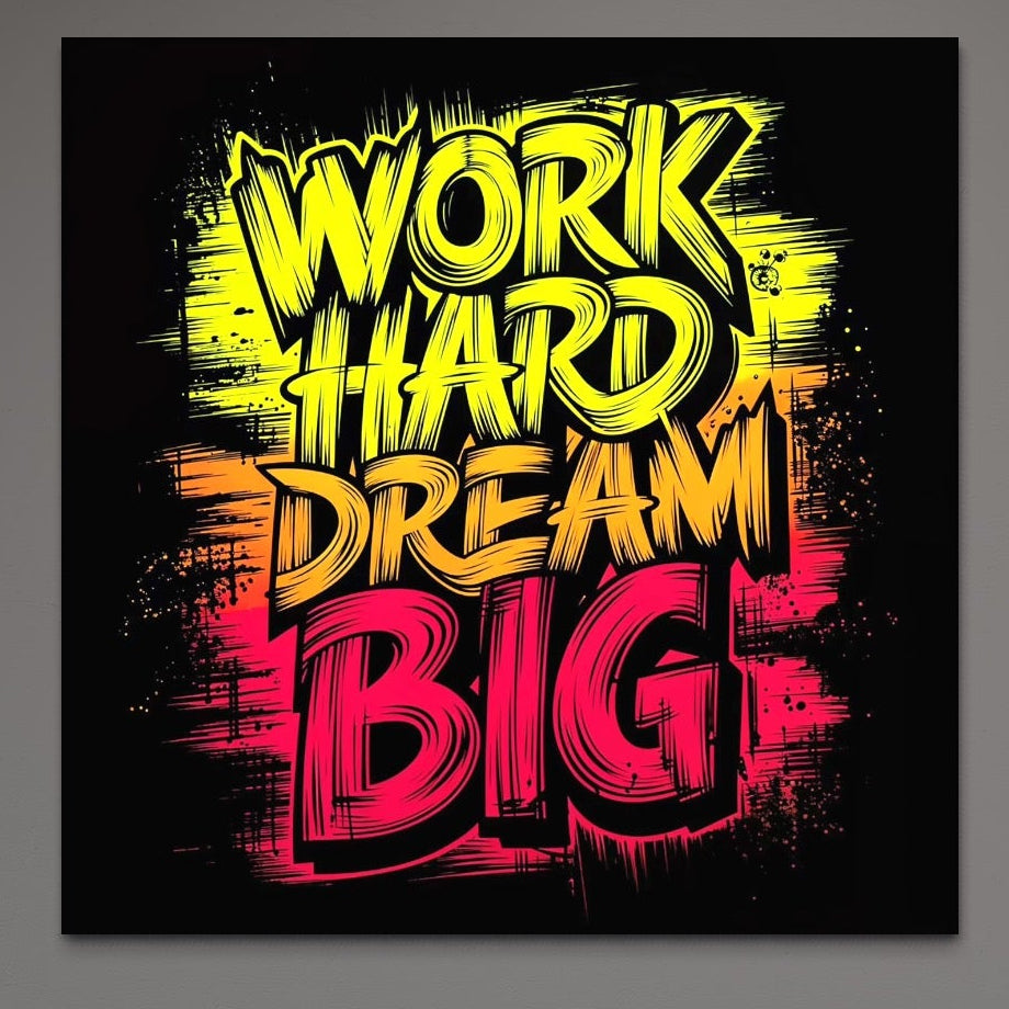 Tablou Canvas Premium, LuxCanva® Q1014, Drumul Ambitiei, Munca, Vis, Disciplina, Progres, Inspirational, Cariera, Business, Birou, Dormitor