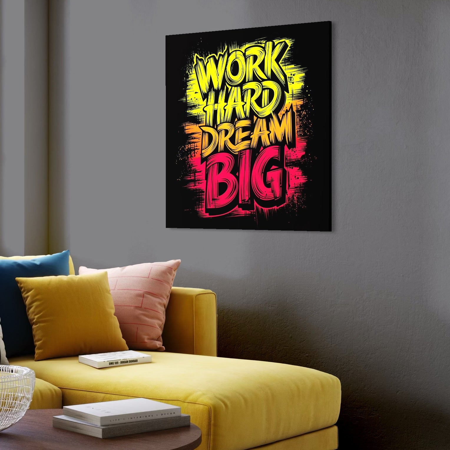 Tablou Canvas Premium, LuxCanva® Q1014, Drumul Ambitiei, Munca, Vis, Disciplina, Progres, Inspirational, Cariera, Business, Birou, Dormitor