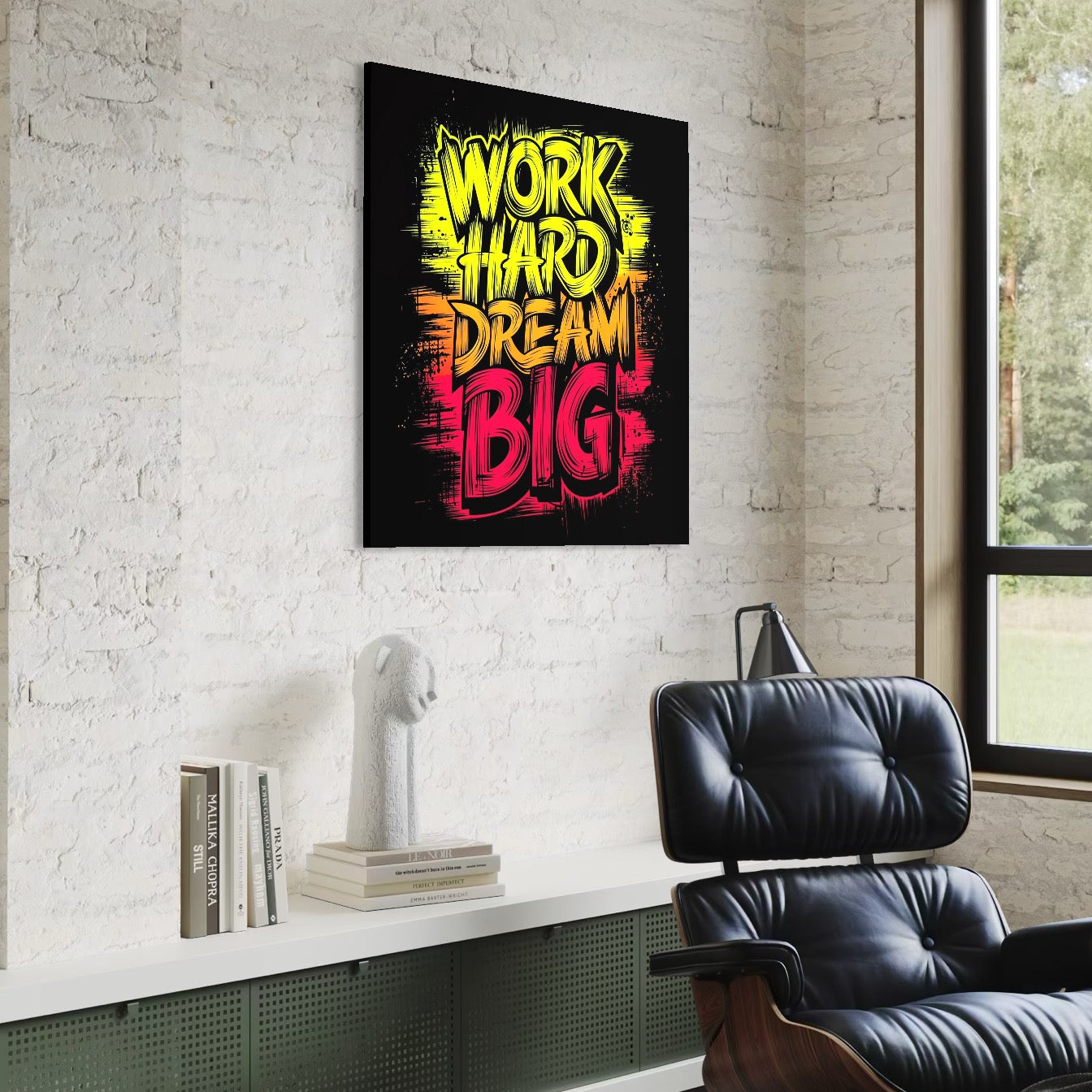 Tablou Canvas Premium, LuxCanva® Q1014, Drumul Ambitiei, Munca, Vis, Disciplina, Progres, Inspirational, Cariera, Business, Birou, Dormitor