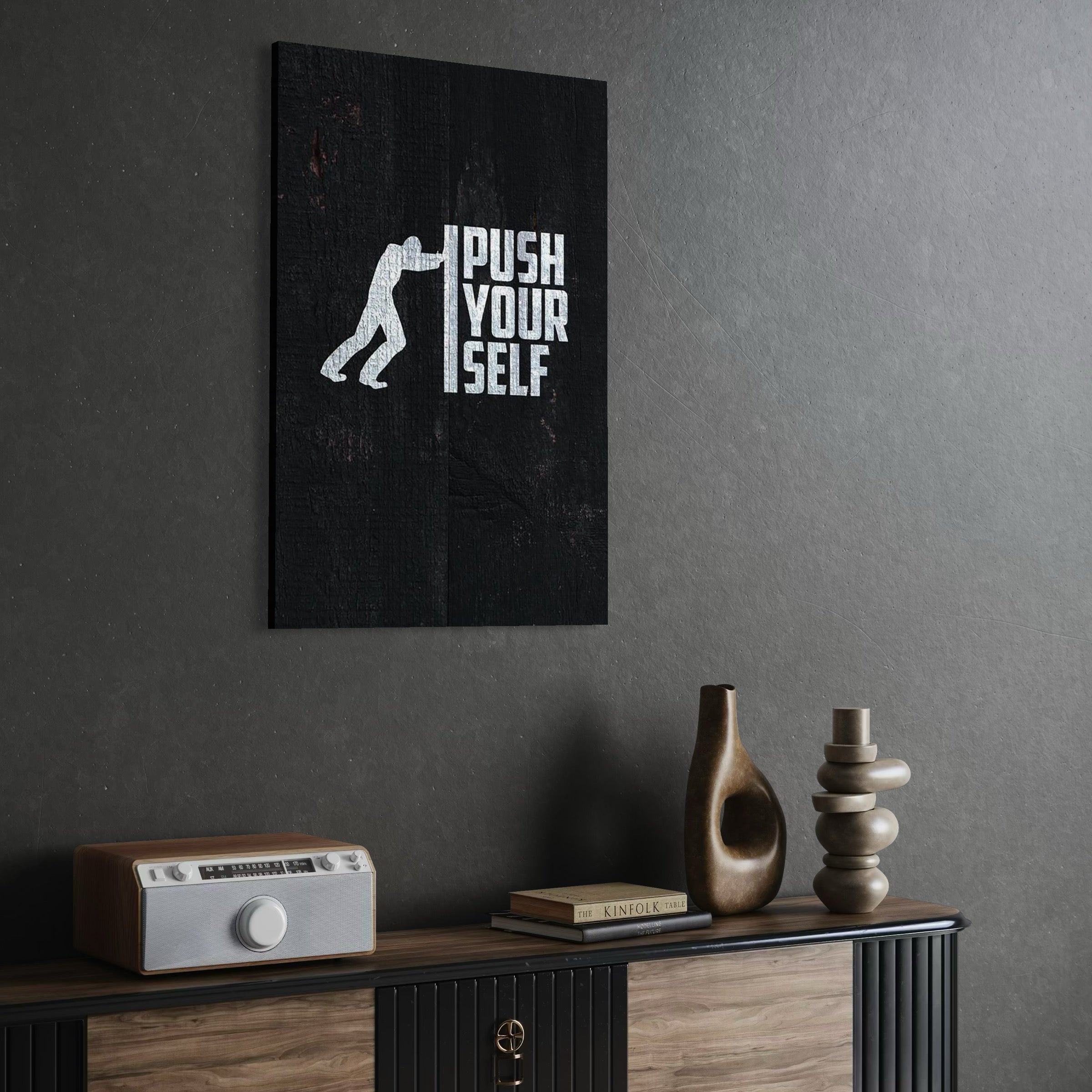 Tablou Canvas Premium, LuxCanva® Q1015, Dincolo de Limite, Motivatie, Ambitie, Mesaj, Curaj, Determinare, Efort, Succes, Energie, Birou, Dormitor