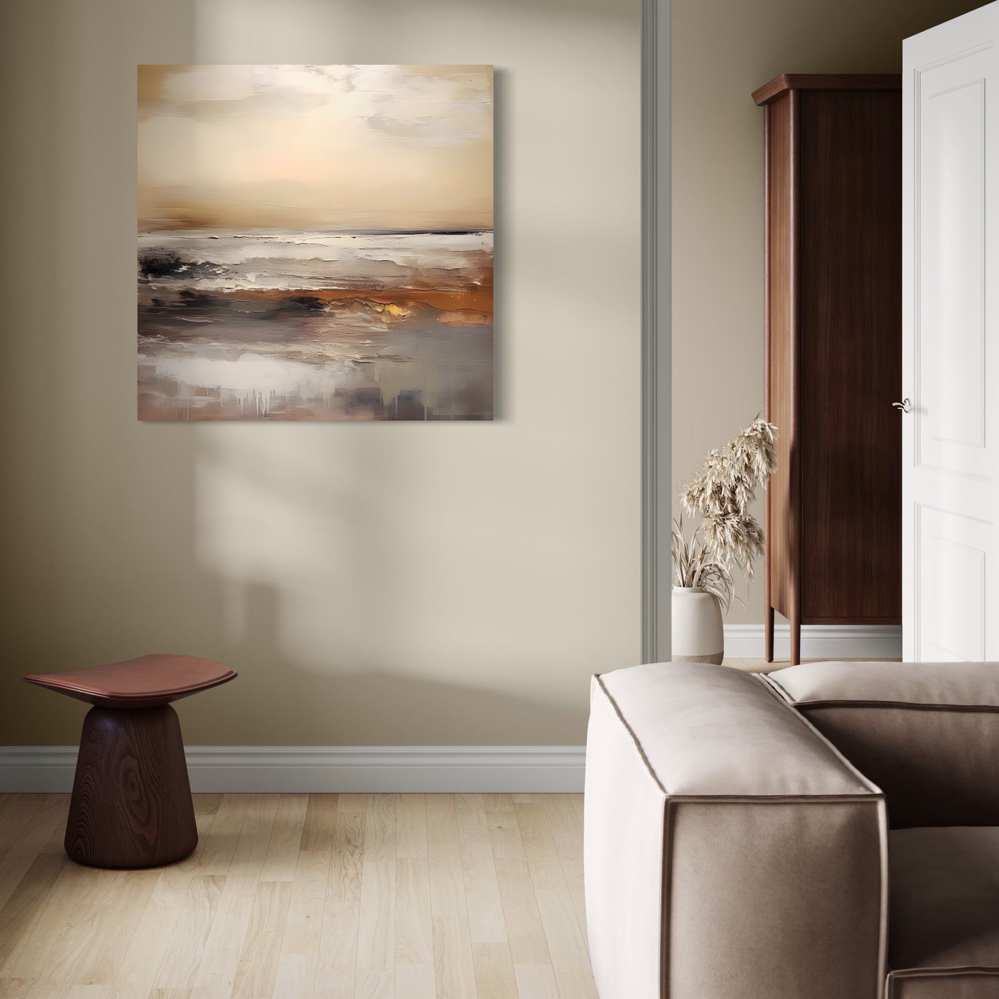 Tablou Canvas Premium LuxCanva® C1183, Valurile Marii , Natura, Primavara, Decorativ, Living Room, Culori Vibrante