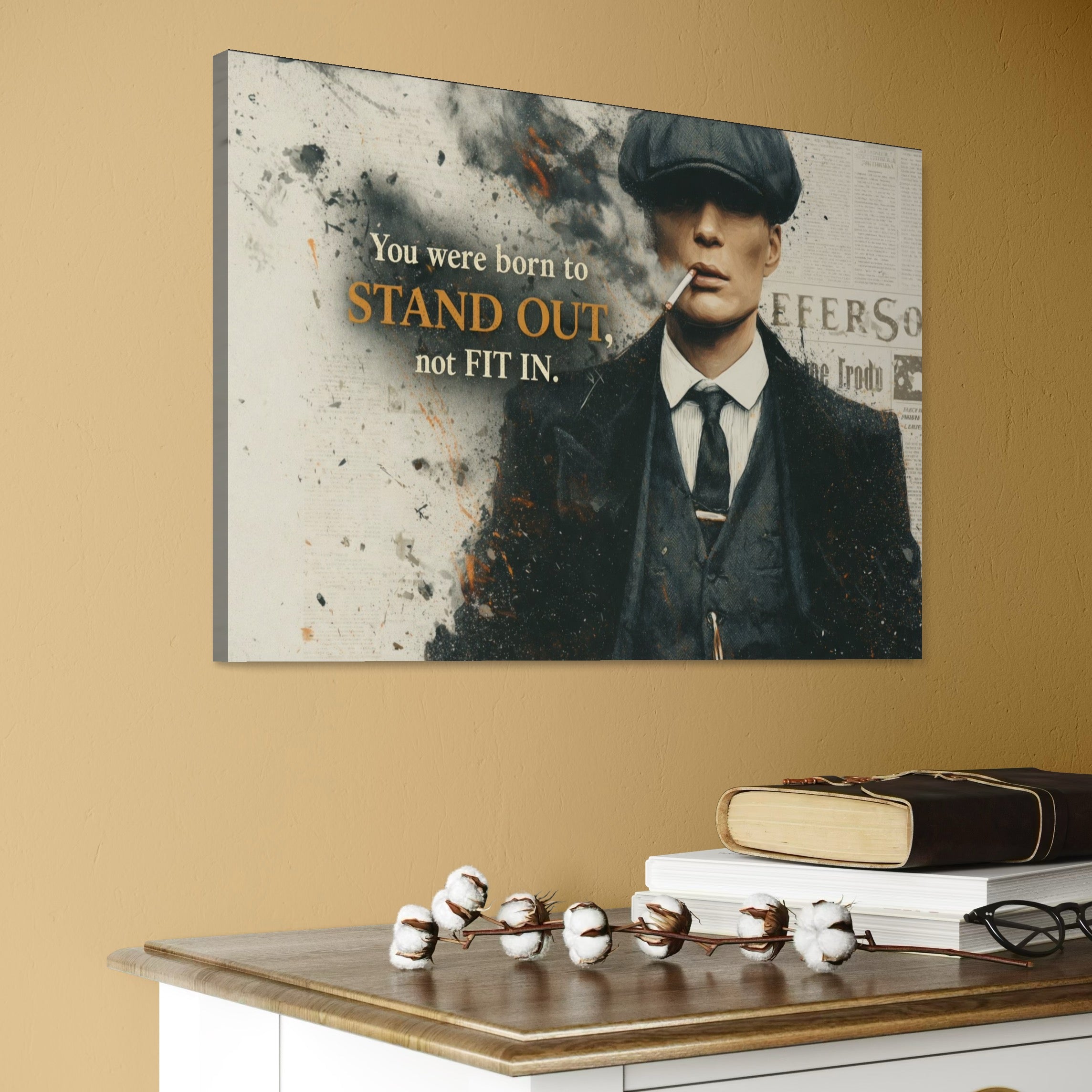 Tablou Canvas Premium, LuxCanva® Q1033, Dincolo de Reguli, Lider, Profesionist, Business, Independenta, Motivatie, Ambitie, Viziune, Birou, Dormitor