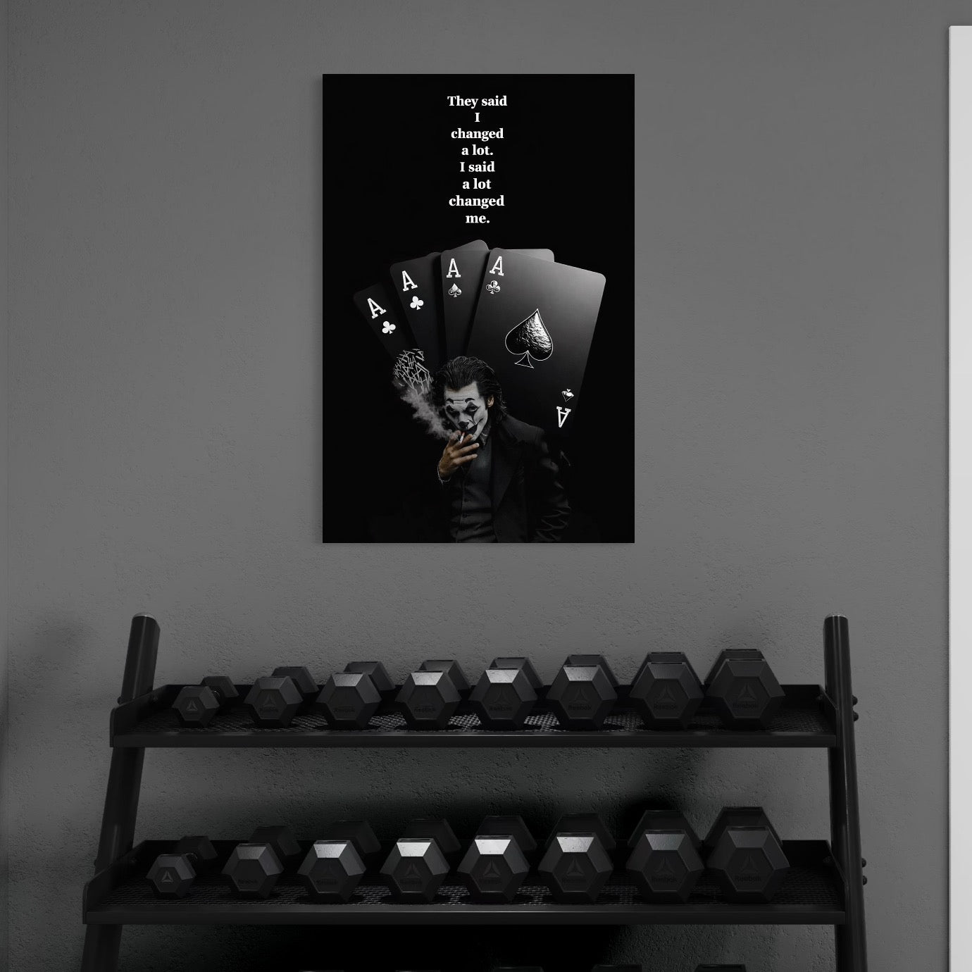 Leinwand Premium Canvas Wandkunst, LuxCanva® Q1035, Karten des Schicksals, Spiel, Runde, Karten, Poker, Joker, Risiko, Risiko, Risiko, Entscheidung, Büro, Schlafzimmer