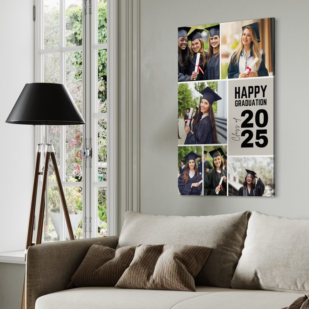Tablou Canvas Personalizat cu 6 Poze Pentru Absolvire 