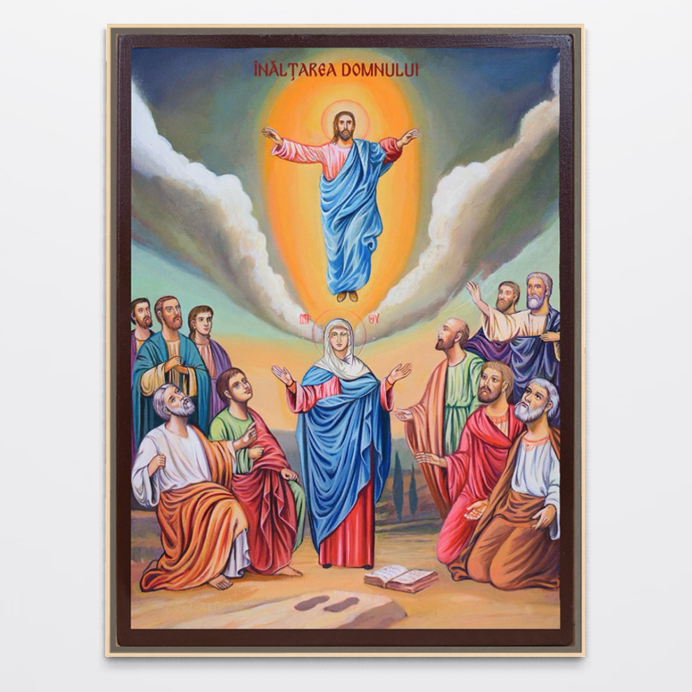 Tablou Canvas Premium, LuxCanva® H1097, Icoana Inaltarii Domnului, Icoana, Mantuitor, Binecuvantare, Nadejde, Credinta, Speranta, Inviere, Slujba, Biserica, Living, Dormitor
