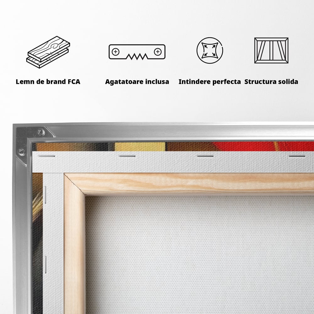 Leinwand Premium Canvas Wandkunst, LuxCanva® J1007, Herbstsonnenuntergang, Ernte, Gold, Herbst, Essenzen, Botanisch, Gewürz, Harmonie, Anmut, Anmutig, Kreise, Natur, Anspruchsvoll, Wohnen, Schlafzimmer