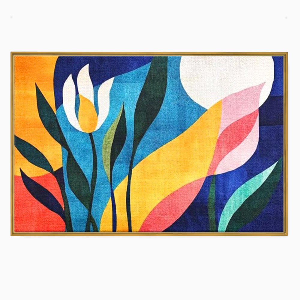 Tablou Canvas Premium, LuxCanva® J1010, Taine Florale, Peisaj, Vegetatie, Abstract, Flori, Modernism, Expozitie, Taine, Cer, Dans, Zbor, Gradina, Living, Dormitor
