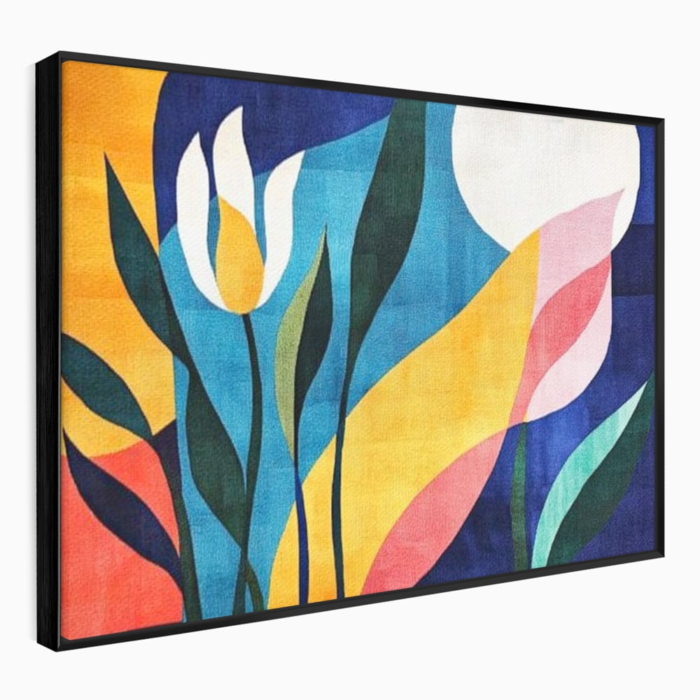 Tablou Canvas Premium, LuxCanva® J1010, Taine Florale, Peisaj, Vegetatie, Abstract, Flori, Modernism, Expozitie, Taine, Cer, Dans, Zbor, Gradina, Living, Dormitor