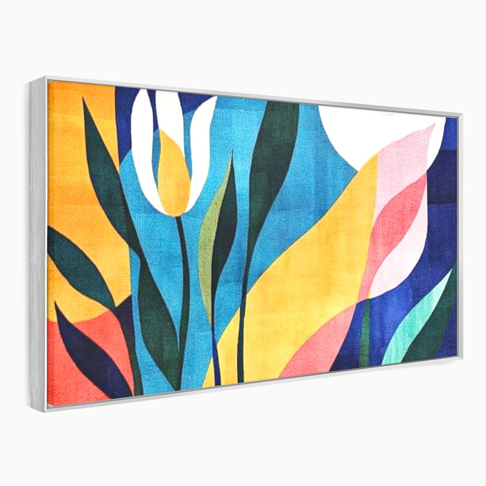 Tablou Canvas Premium, LuxCanva® J1010, Taine Florale, Peisaj, Vegetatie, Abstract, Flori, Modernism, Expozitie, Taine, Cer, Dans, Zbor, Gradina, Living, Dormitor