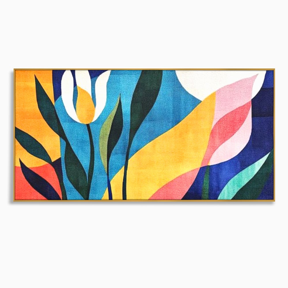 Tablou Canvas Premium, LuxCanva® J1010, Taine Florale, Peisaj, Vegetatie, Abstract, Flori, Modernism, Expozitie, Taine, Cer, Dans, Zbor, Gradina, Living, Dormitor