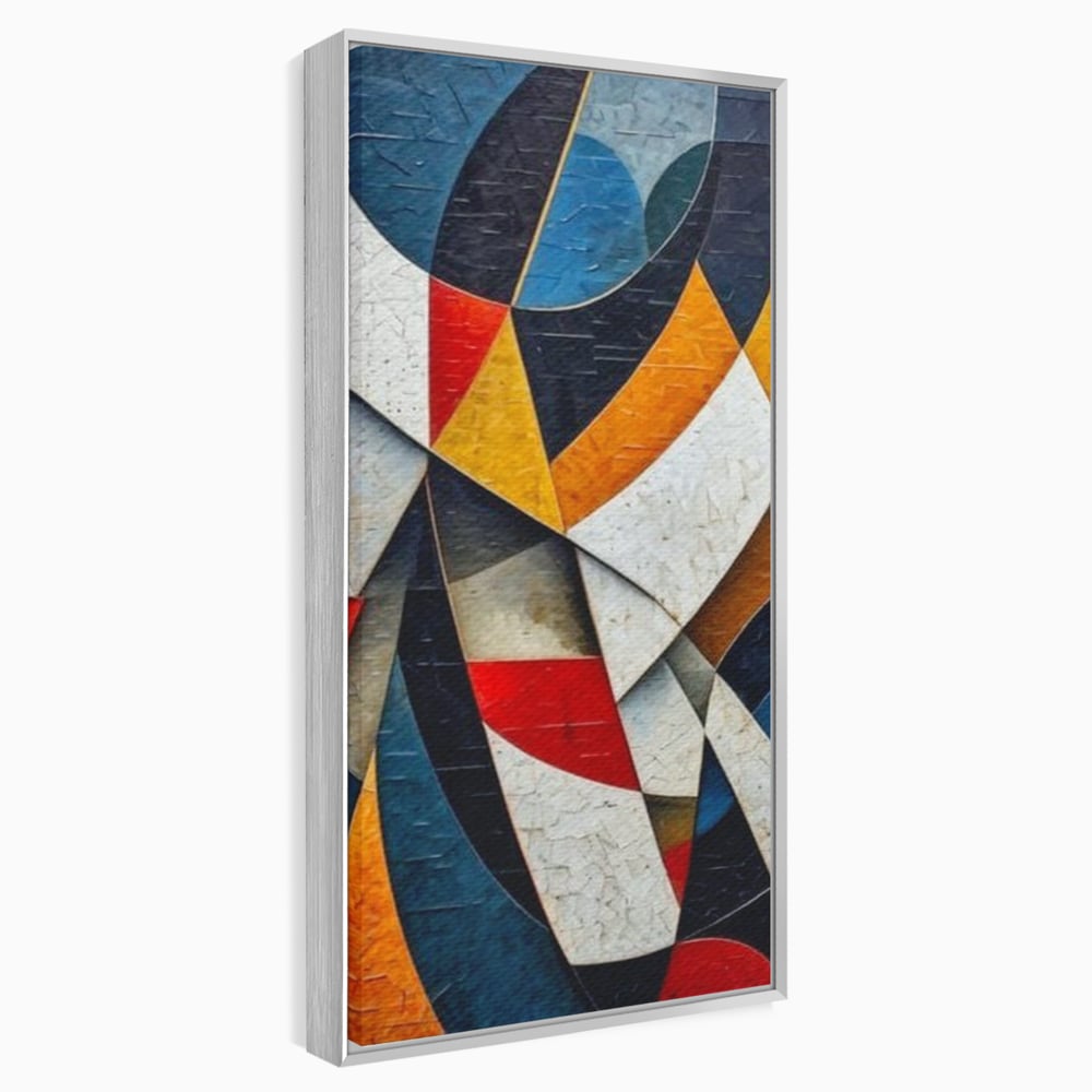Tablou Canvas Premium, LuxCanva® J1015, Falii de Lumina, Coregrafie, Cromatica, Geometrie, Miscare, Dinamism, Arta, Moderna, Sofisticat, Compozitie, Living, Dormitor