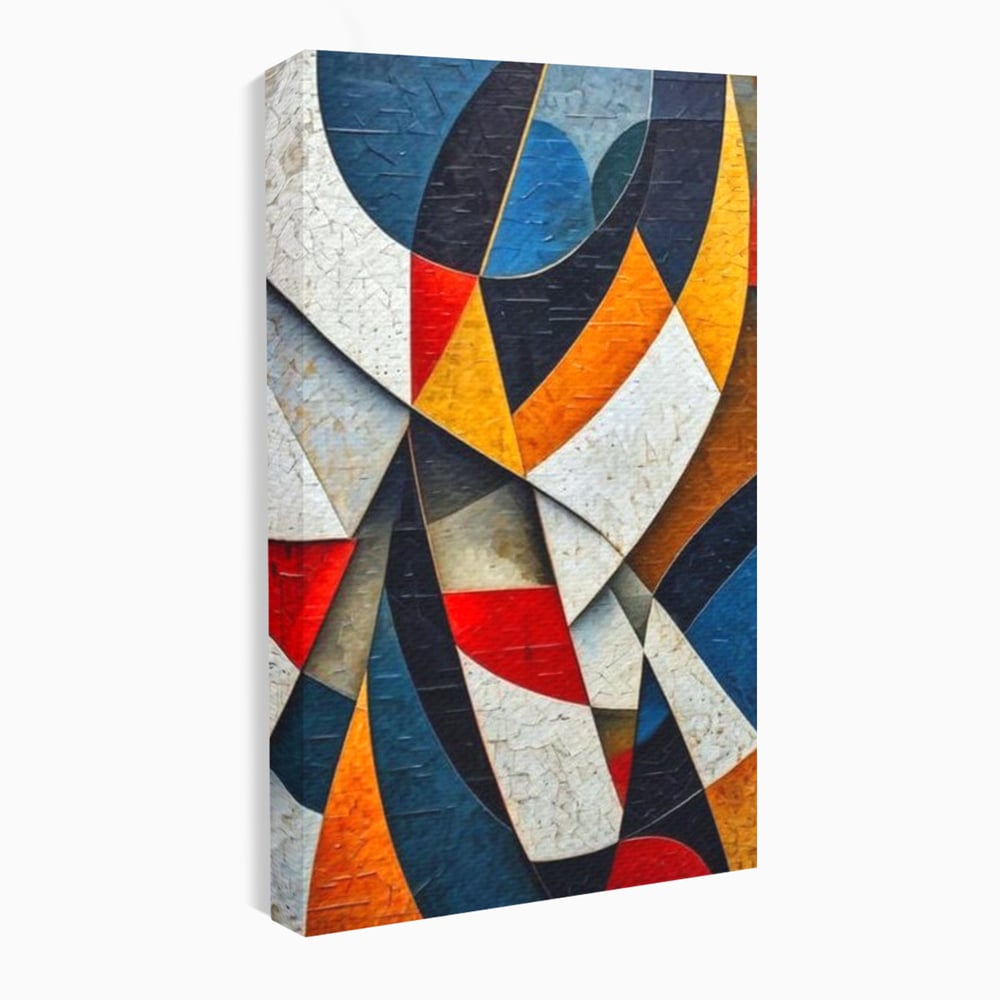 Tablou Canvas Premium, LuxCanva® J1015, Falii de Lumina, Coregrafie, Cromatica, Geometrie, Miscare, Dinamism, Arta, Moderna, Sofisticat, Compozitie, Living, Dormitor