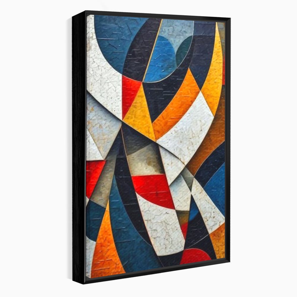 Tablou Canvas Premium, LuxCanva® J1015, Falii de Lumina, Coregrafie, Cromatica, Geometrie, Miscare, Dinamism, Arta, Moderna, Sofisticat, Compozitie, Living, Dormitor