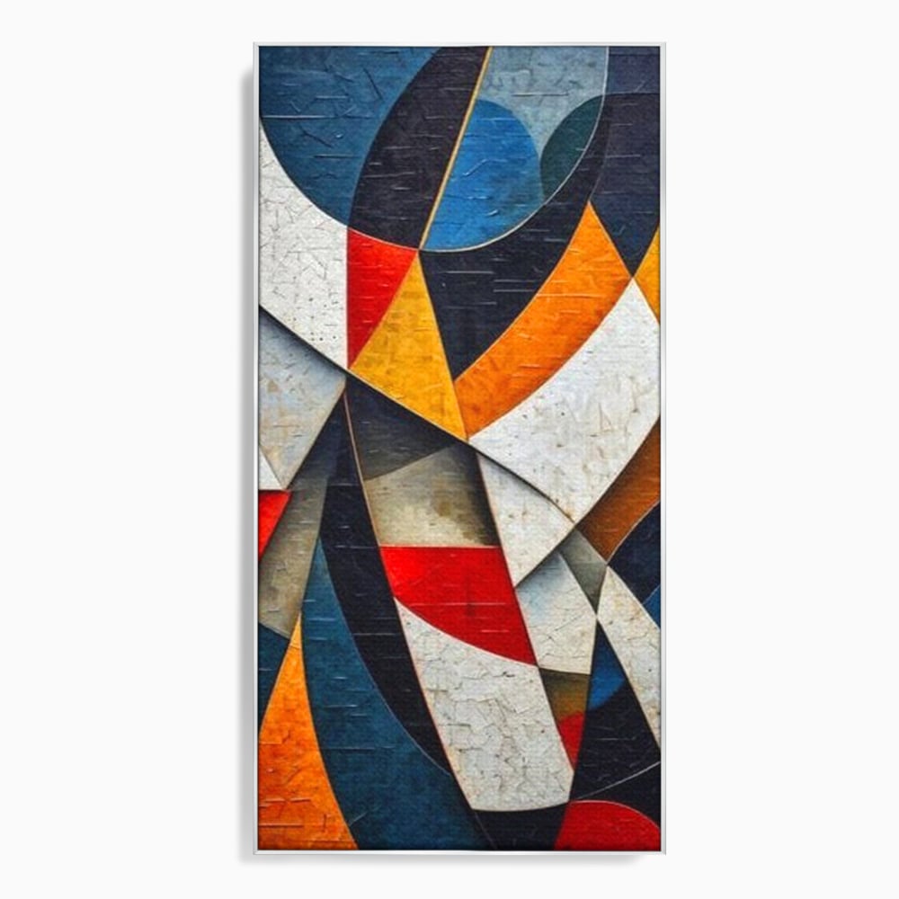 Tablou Canvas Premium, LuxCanva® J1015, Falii de Lumina, Coregrafie, Cromatica, Geometrie, Miscare, Dinamism, Arta, Moderna, Sofisticat, Compozitie, Living, Dormitor