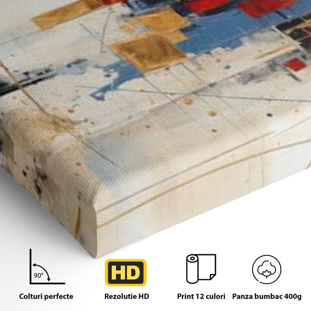Tablou Canvas Premium, LuxCanva® J1024, Dansul Planetei Rosii, Impact, Conexiuni, Fascinatie, Orbita, Expansiune, Evolutie, Planete, Cosmos, Astral, Living, Dormitor