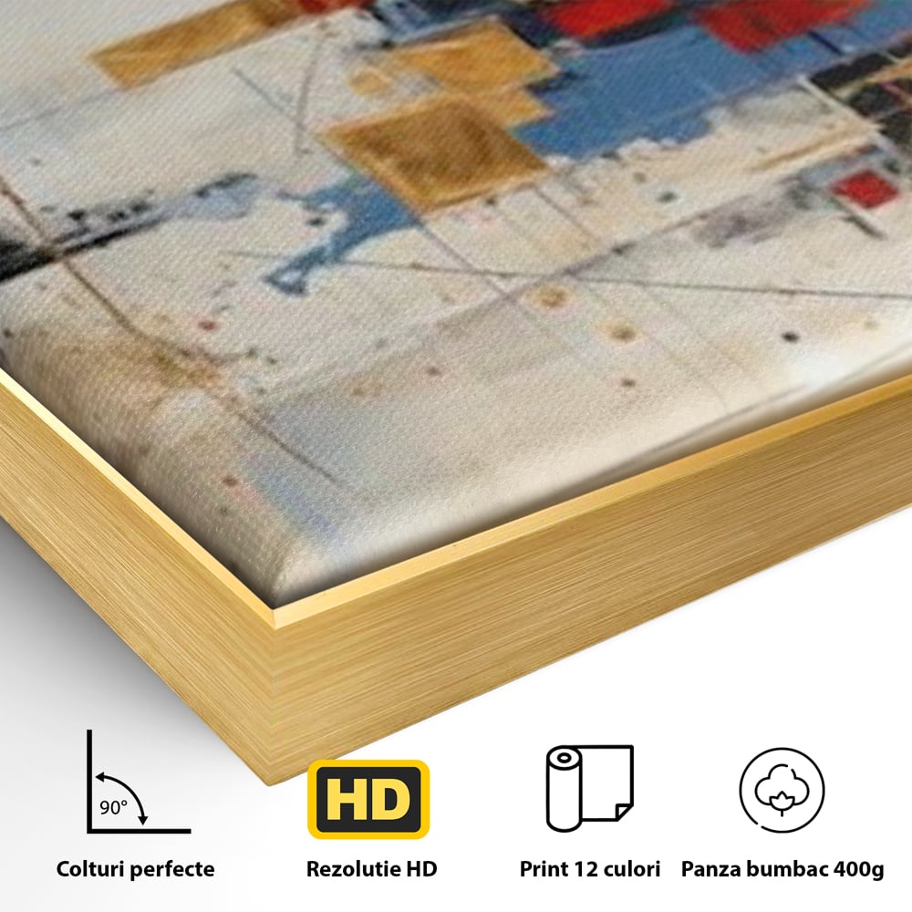 Tablou Canvas Premium, LuxCanva® J1024, Dansul Planetei Rosii, Impact, Conexiuni, Fascinatie, Orbita, Expansiune, Evolutie, Planete, Cosmos, Astral, Living, Dormitor