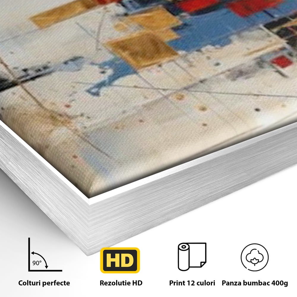 Tablou Canvas Premium, LuxCanva® J1024, Dansul Planetei Rosii, Impact, Conexiuni, Fascinatie, Orbita, Expansiune, Evolutie, Planete, Cosmos, Astral, Living, Dormitor