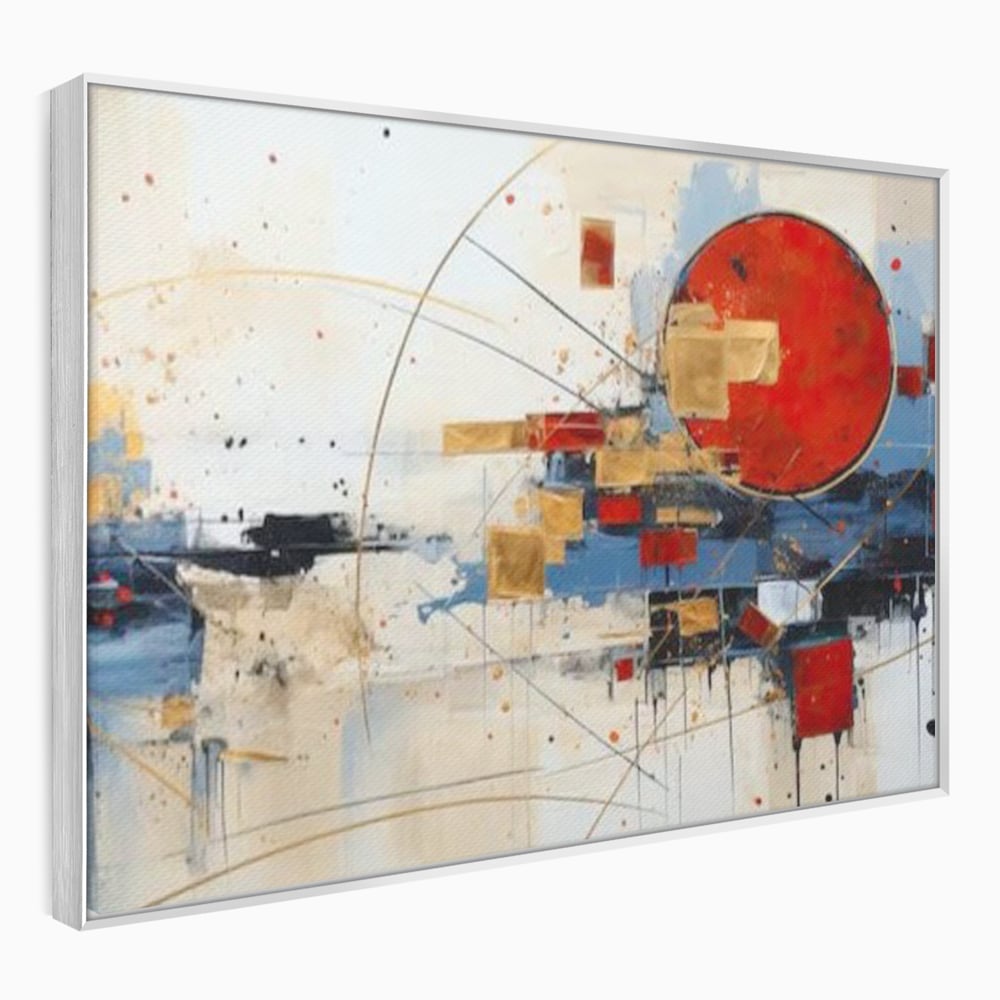 Tablou Canvas Premium, LuxCanva® J1024, Dansul Planetei Rosii, Impact, Conexiuni, Fascinatie, Orbita, Expansiune, Evolutie, Planete, Cosmos, Astral, Living, Dormitor
