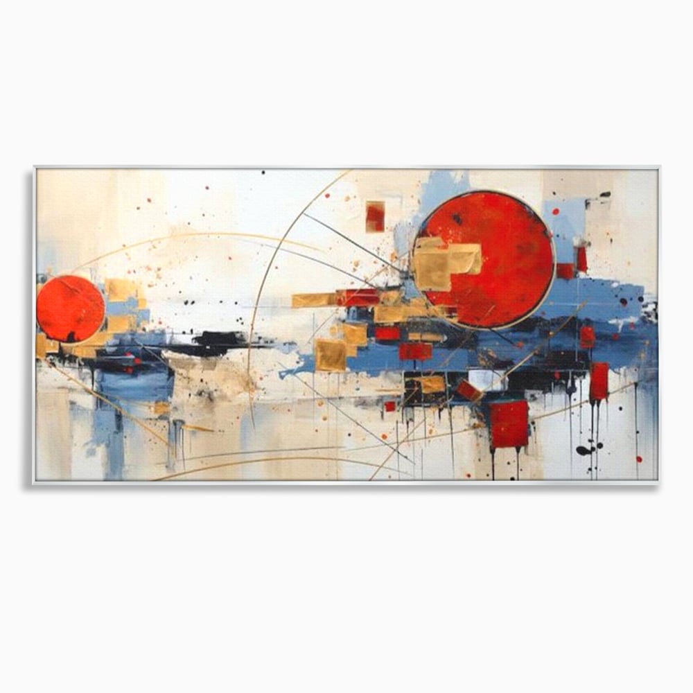 Tablou Canvas Premium, LuxCanva® J1024, Dansul Planetei Rosii, Impact, Conexiuni, Fascinatie, Orbita, Expansiune, Evolutie, Planete, Cosmos, Astral, Living, Dormitor