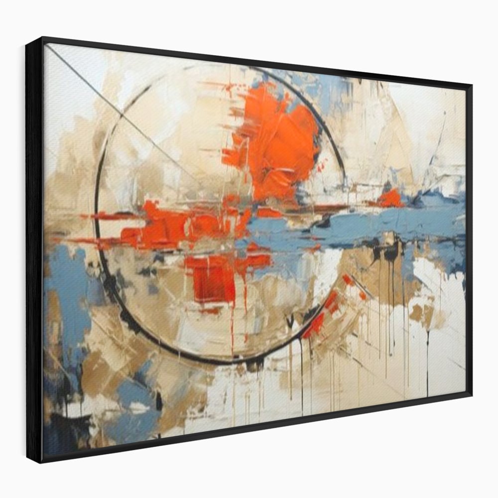 Leinwand Wandkunst Premium, LuxCanva® J1031, Atem der Erde, Erde atmet, Bruch, Landschaft, Wiederaufbau, Sonnenuntergang, Kollision, Wind, Feuer, Genesis, Wellen, Klippen, Wohnen, Schlafzimmer