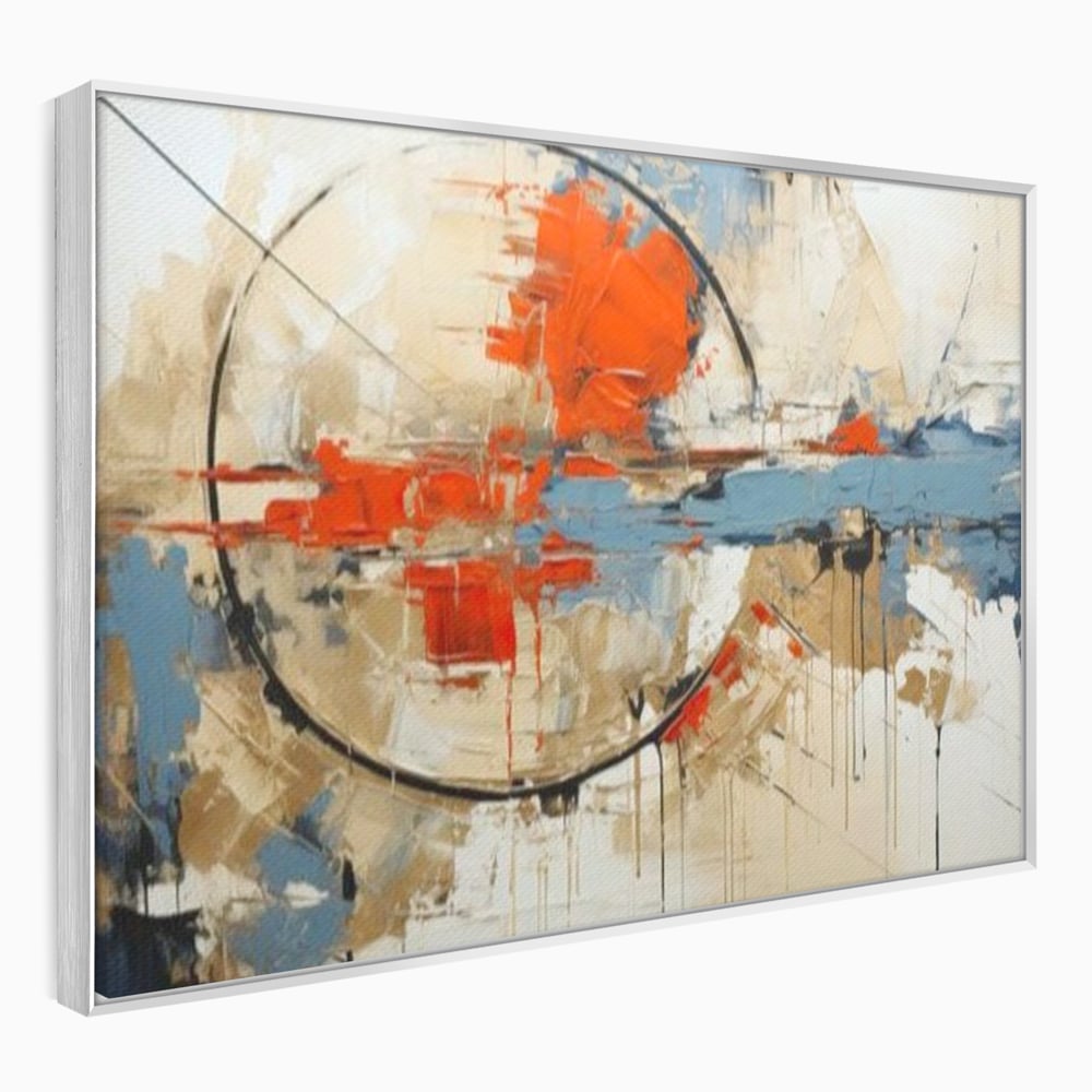 Leinwand Wandkunst Premium, LuxCanva® J1031, Atem der Erde, Erde atmet, Bruch, Landschaft, Wiederaufbau, Sonnenuntergang, Kollision, Wind, Feuer, Genesis, Wellen, Klippen, Wohnen, Schlafzimmer