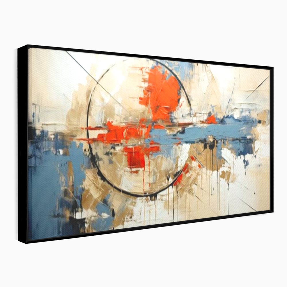 Leinwand Wandkunst Premium, LuxCanva® J1031, Atem der Erde, Erde atmet, Bruch, Landschaft, Wiederaufbau, Sonnenuntergang, Kollision, Wind, Feuer, Genesis, Wellen, Klippen, Wohnen, Schlafzimmer