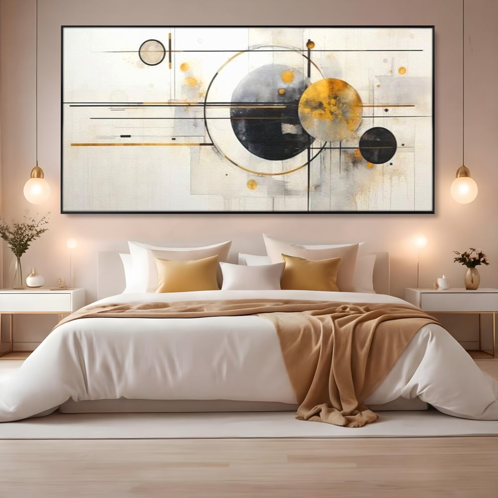 Tablou Canvas Premium, LuxCanva® J1032, Coregrafia Stelelor, Echilibru, Gravitatie, Orbite, Minimalism, Miscare, Cosmic, Fragmente, Traiectorii, Astral, Living, Dormitor