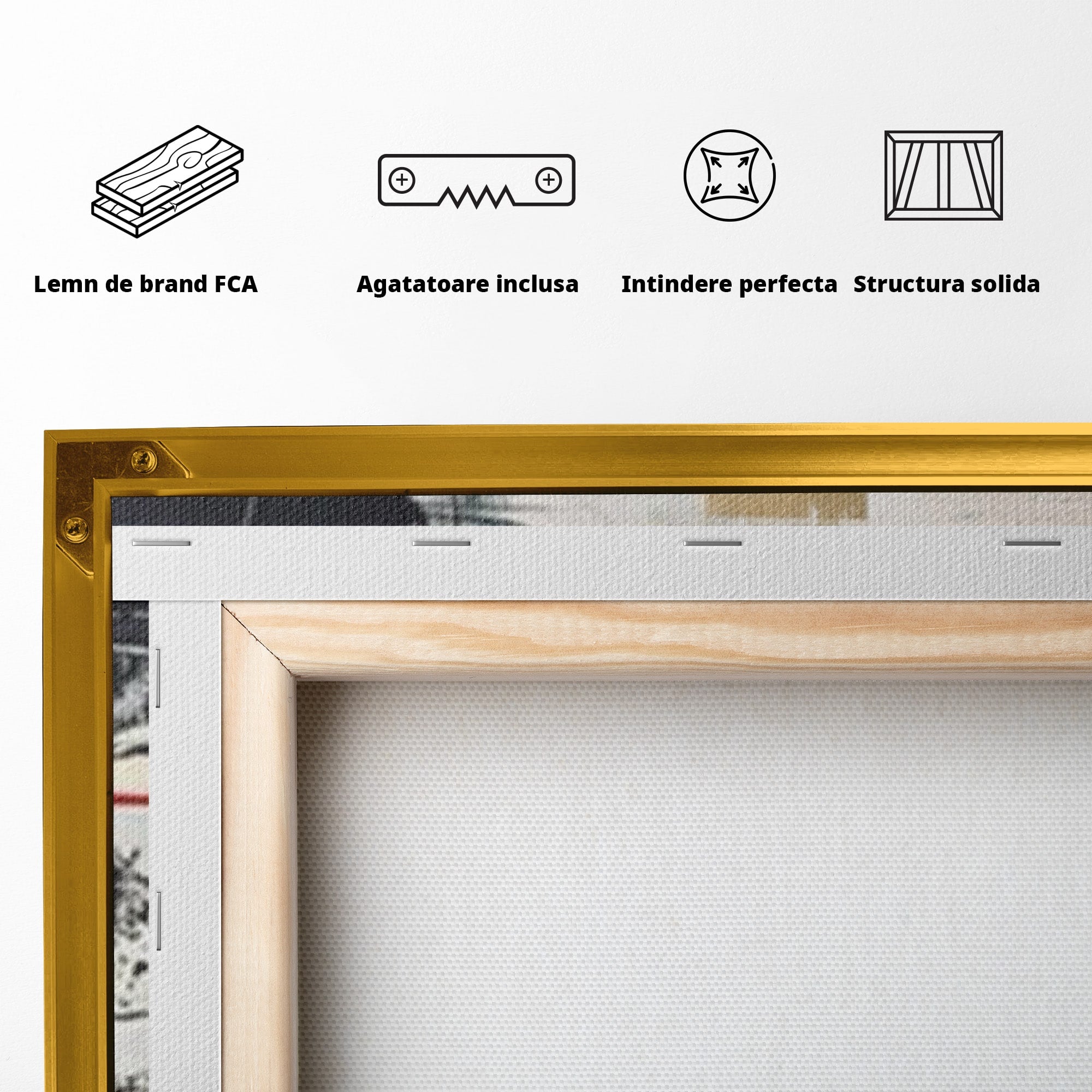 Set 2 Tablouri Canvas Premium LuxCanva® J2-1029, Cercul Vietii, Energie, Foc, Abstract, Rosu, Negru, Cercuri, Explozie, Contrast, Pasiune, Minimalism, Geometrie, Living, Dormitor
