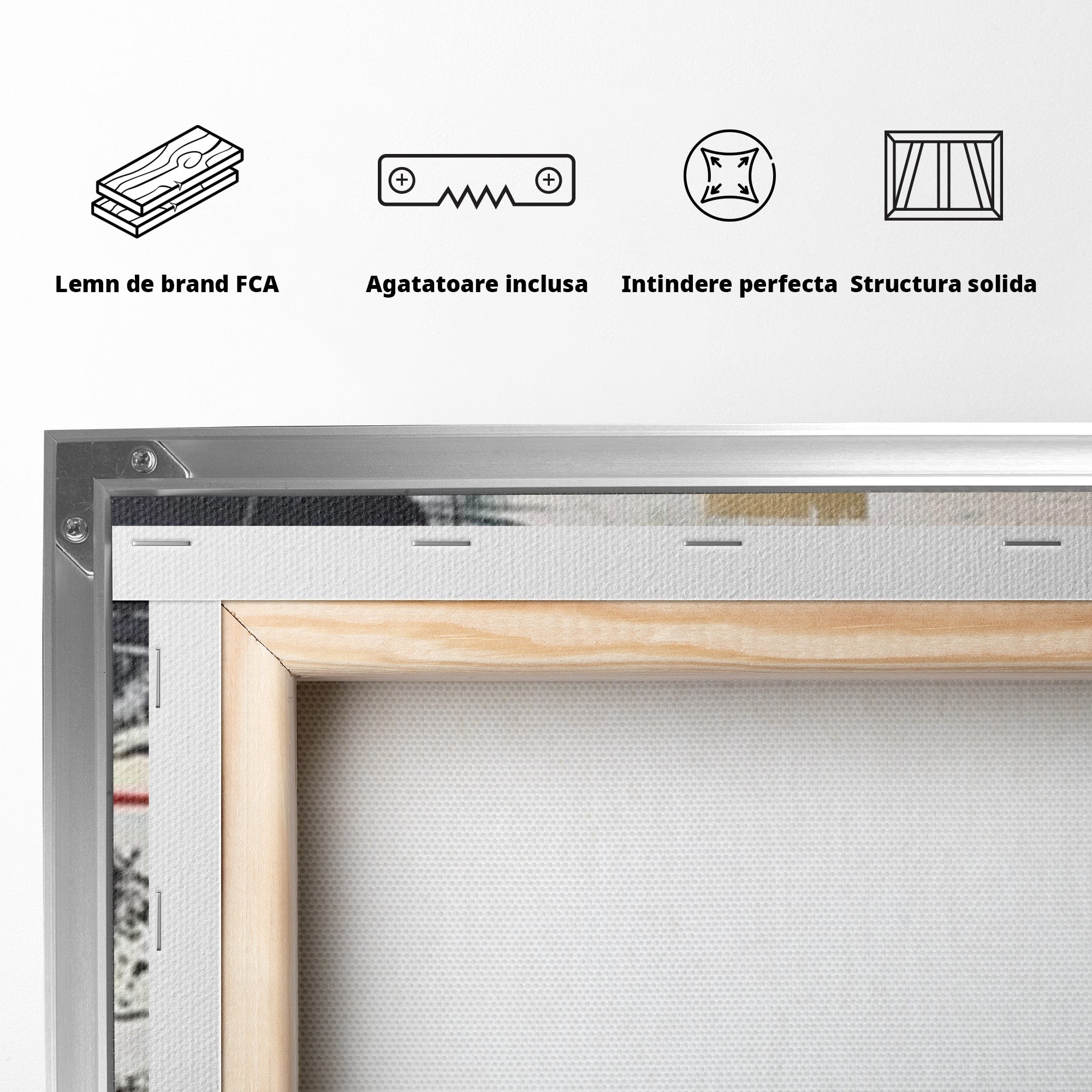 Set 2 Tablouri Canvas Premium LuxCanva® J2-1029, Cercul Vietii, Energie, Foc, Abstract, Rosu, Negru, Cercuri, Explozie, Contrast, Pasiune, Minimalism, Geometrie, Living, Dormitor