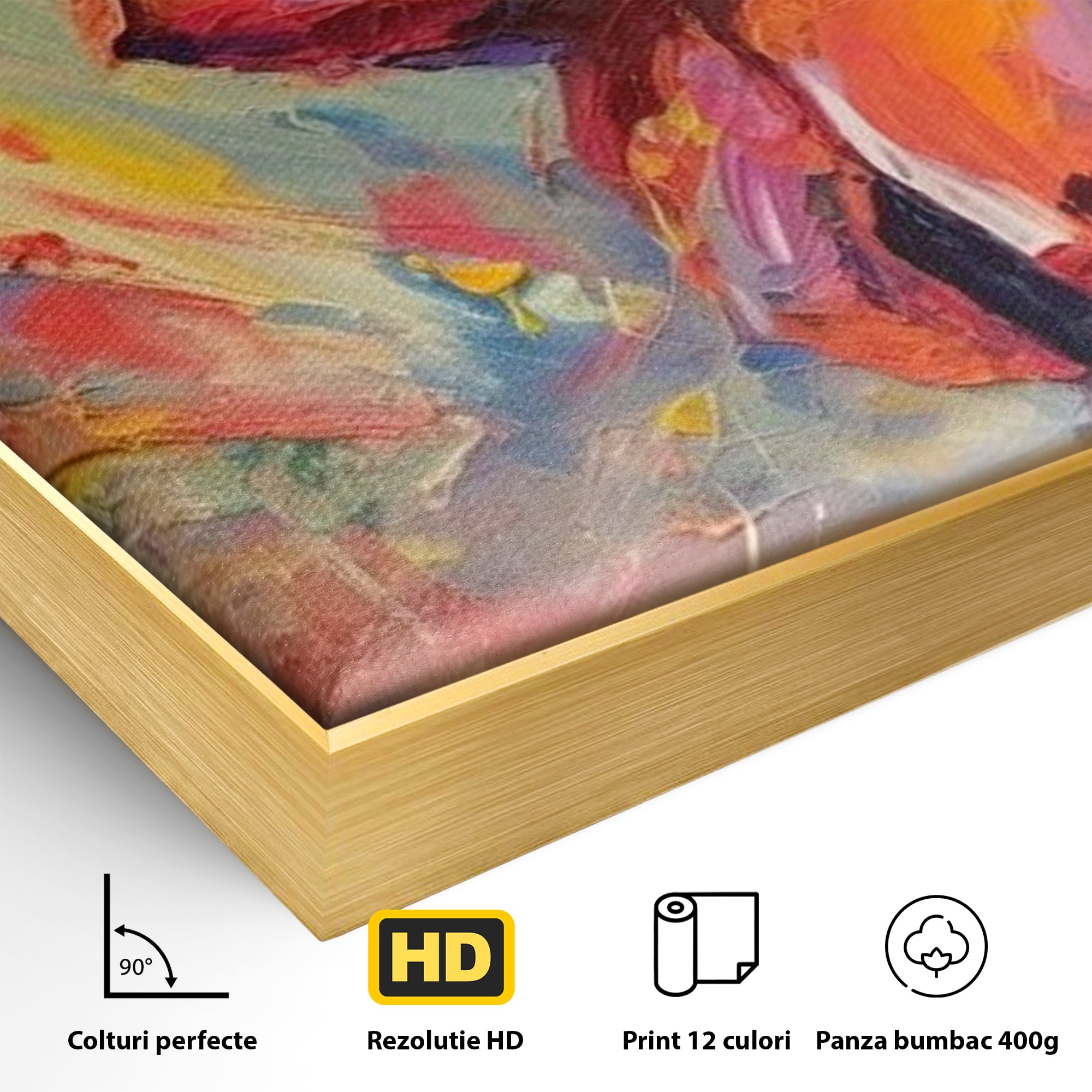 Tablou Canvas Premium, LuxCanva® K1004, Iepurasul Curajos, Dansator, Aventura, Colorat, Magician, Blanita, Saritura, Simpatic, Veselie, Miscare, Fermecat, Camera Copii