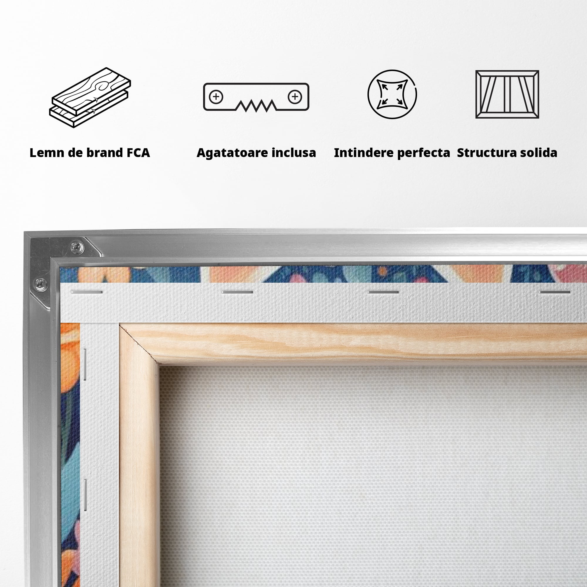 Leinwand Wandkunst Canvas Premium, LuxCanva® K1011, bezauberndes Kätzchen, Königin, Blumen, Blütenblätter, Blick, pelzig, flauschig, flauschig, blühend, Feline, Schnurrbart, Kinderzimmer