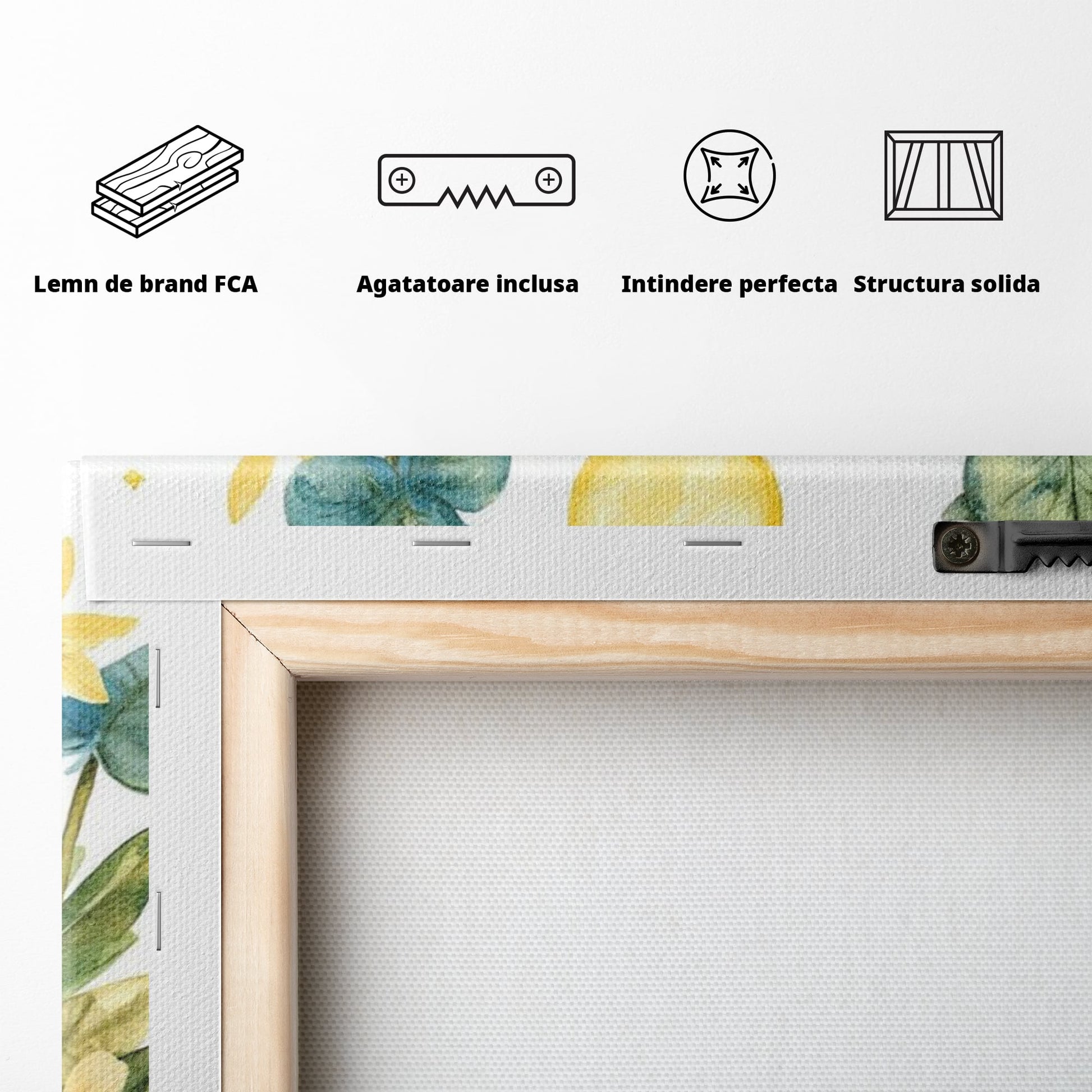 Tablou Canvas Premium, LuxCanva® K1024, Elefantelul Adormit, Somn, Vis, Pui, Gradina, Fermecata, Liniste, Soare, Bebelus, Cresa, Gradinita, Albastru, Safari, Jungla, Camera Copii