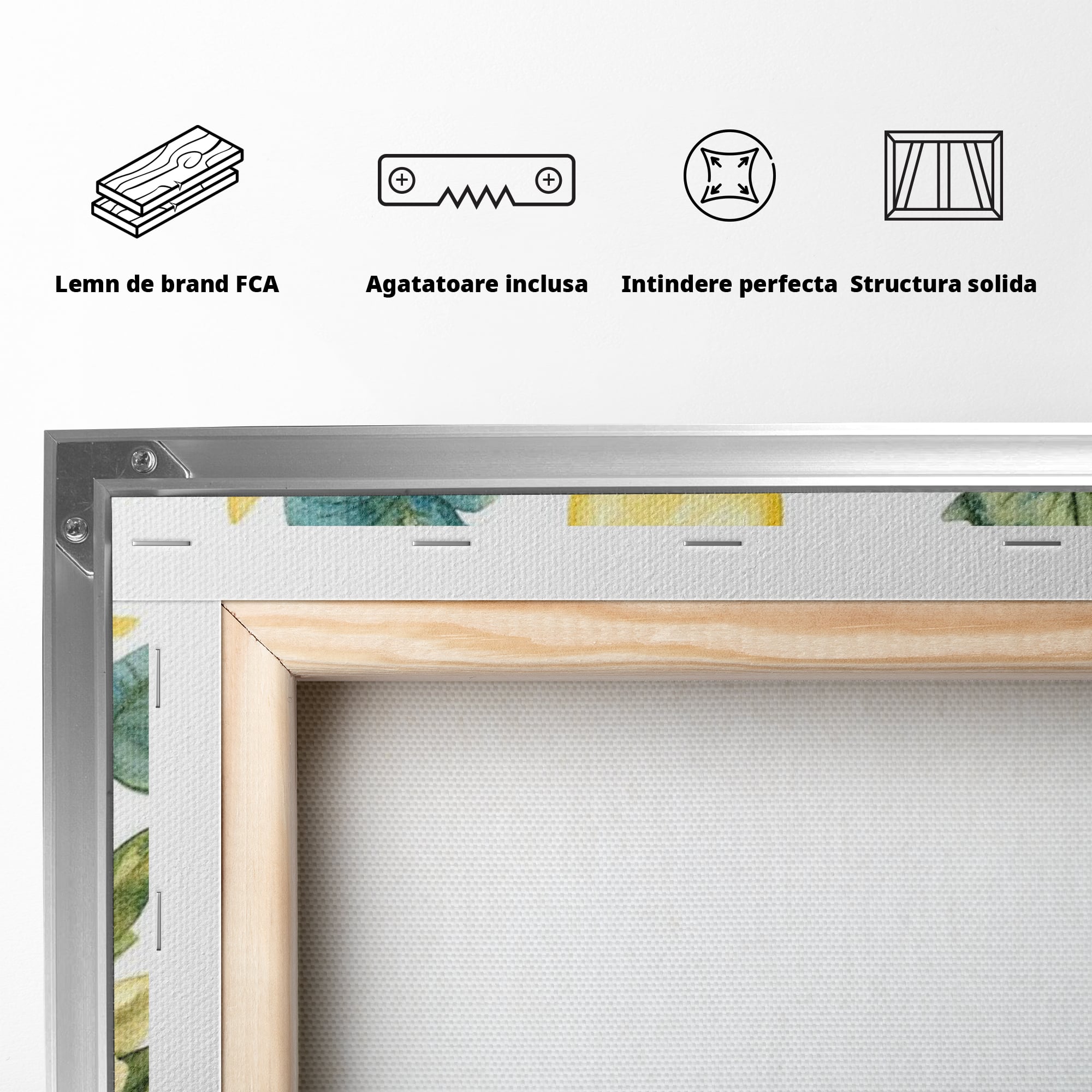 Tablou Canvas Premium, LuxCanva® K1024, Elefantelul Adormit, Somn, Vis, Pui, Gradina, Fermecata, Liniste, Soare, Bebelus, Cresa, Gradinita, Albastru, Safari, Jungla, Camera Copii