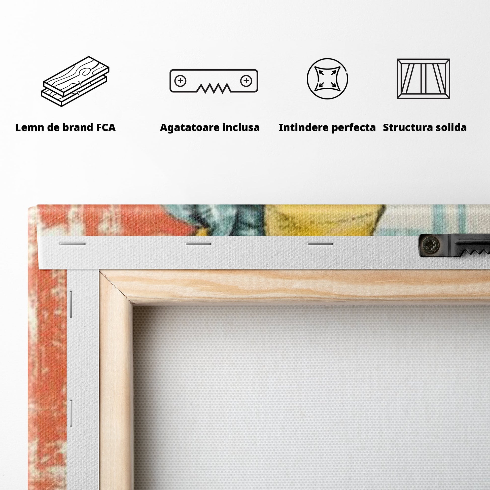 Tablou Canvas Premium, LuxCanva® K1028, Pisica Fashion,  Plimbare, Toamna, Eleganta, Felina, Ploaie, Haina, Pelerina, Galben, Pisici, Stilizare, Gradinita, Loc de Joaca, Camera Copii
